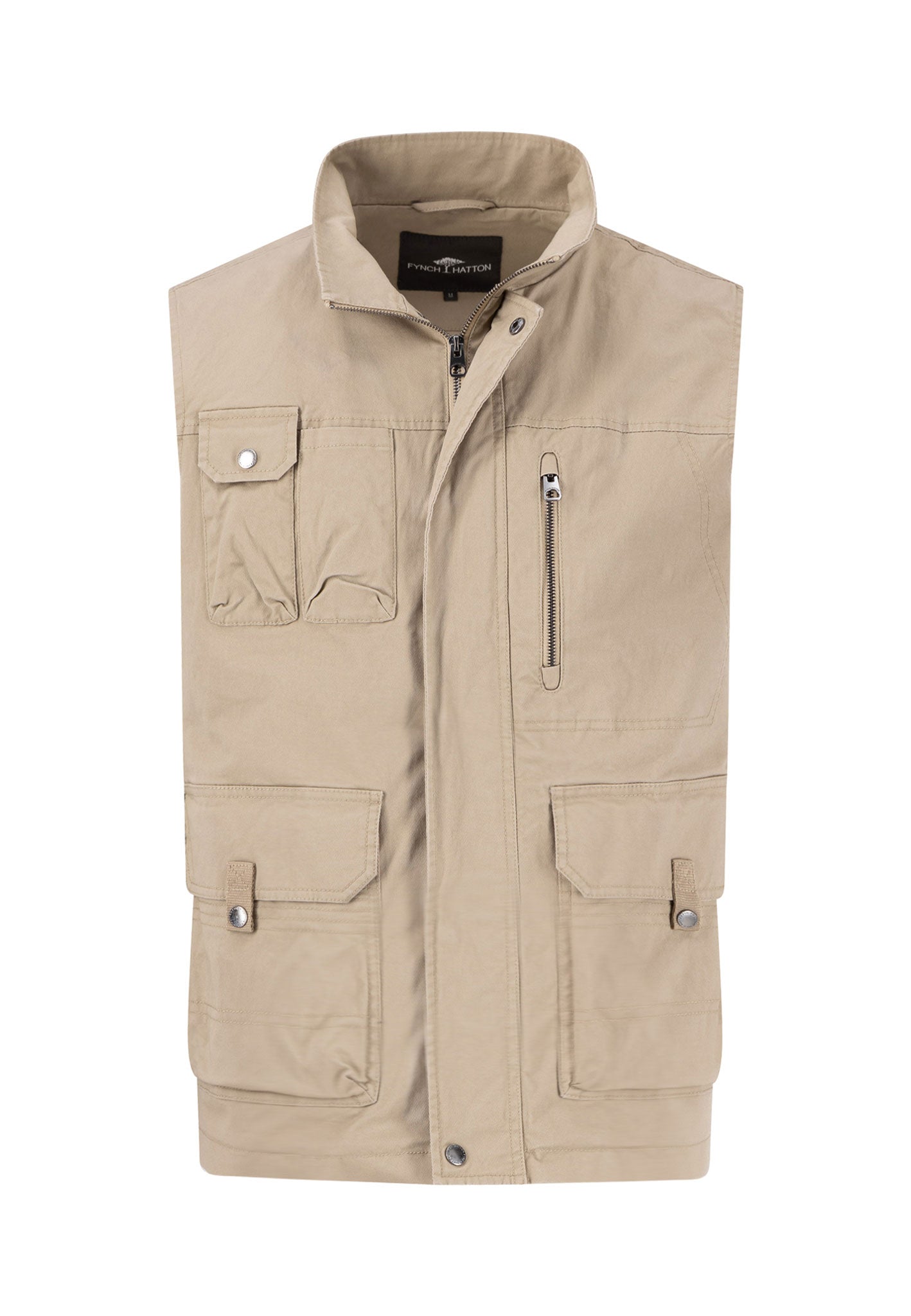 Fynch-Hatton monitoimiliivi beige "Reporter Vest"