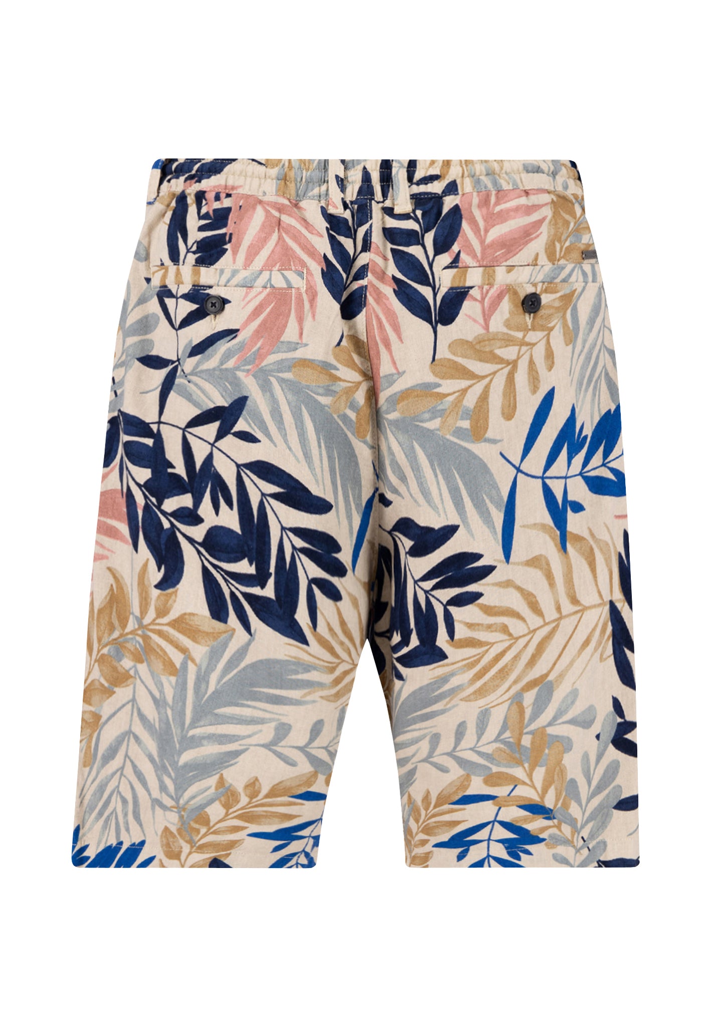 Fynch-Hatton bermudashortsit printillä "Cotton Linen"