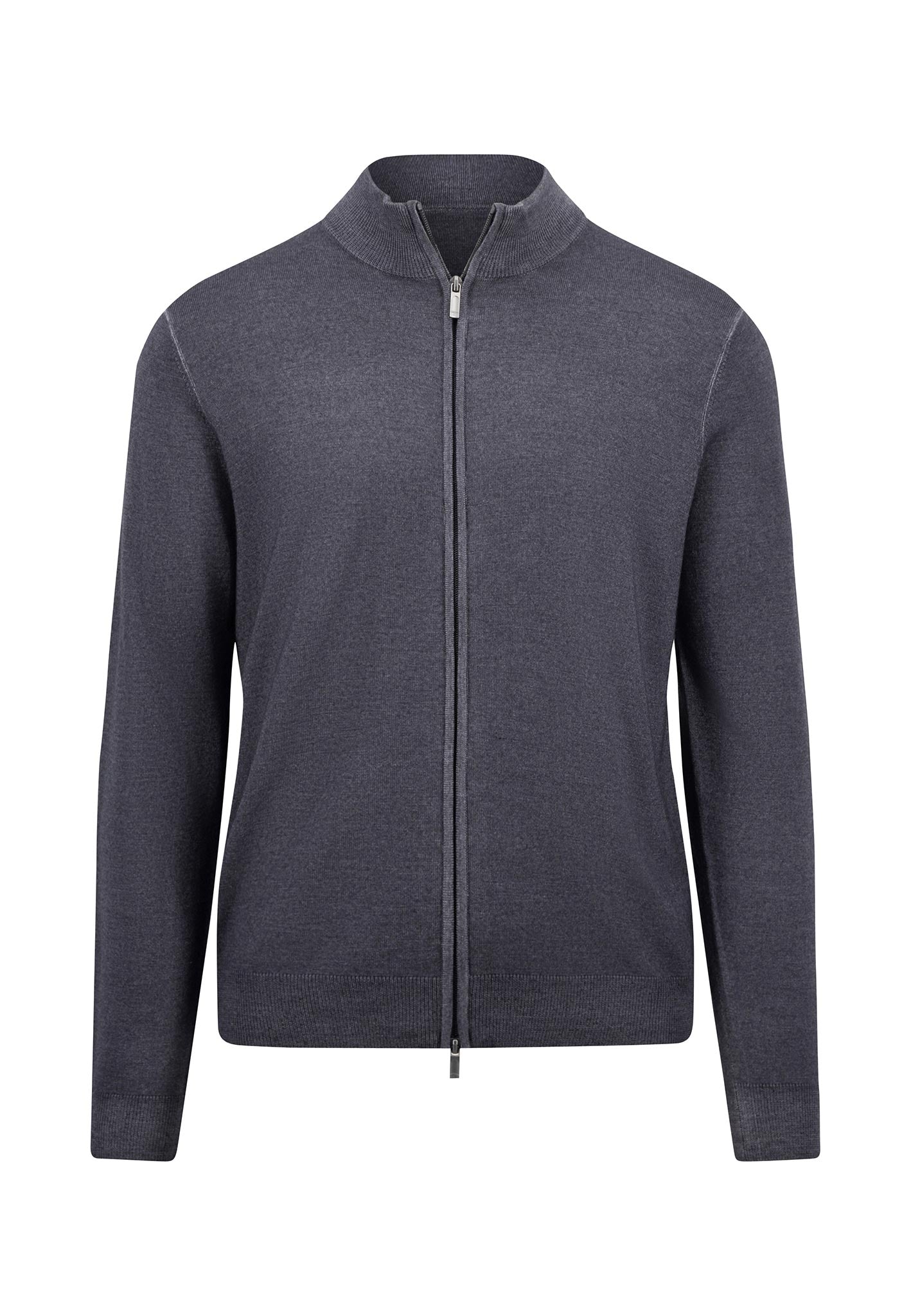 Fynch-Hatton harmaa merinovillatakki modern fit