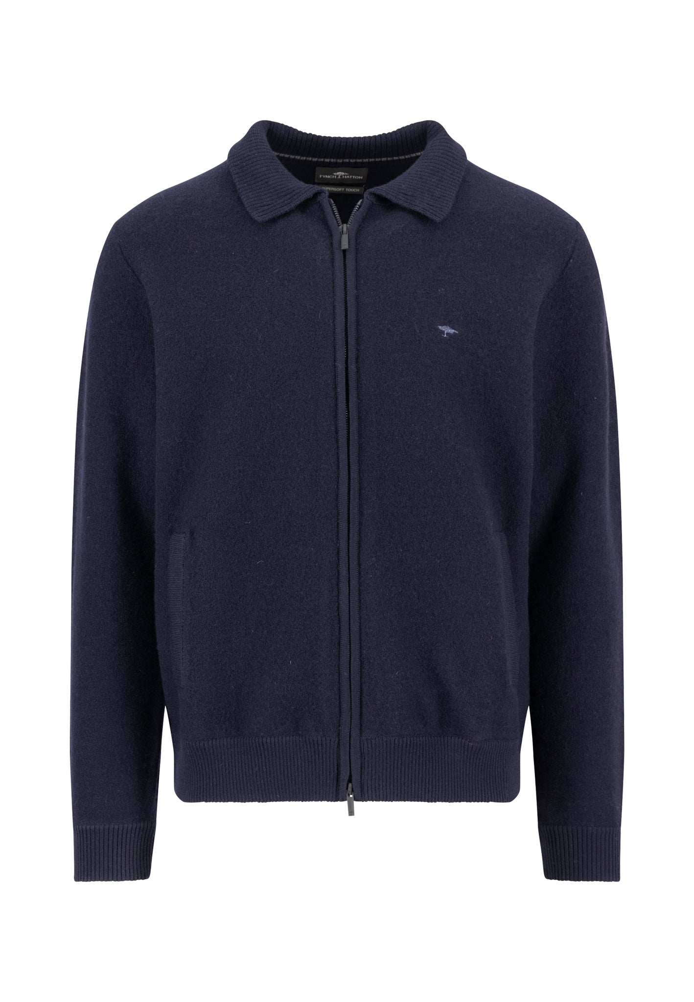 Fynch-Hatton navy villatakki boiled wool