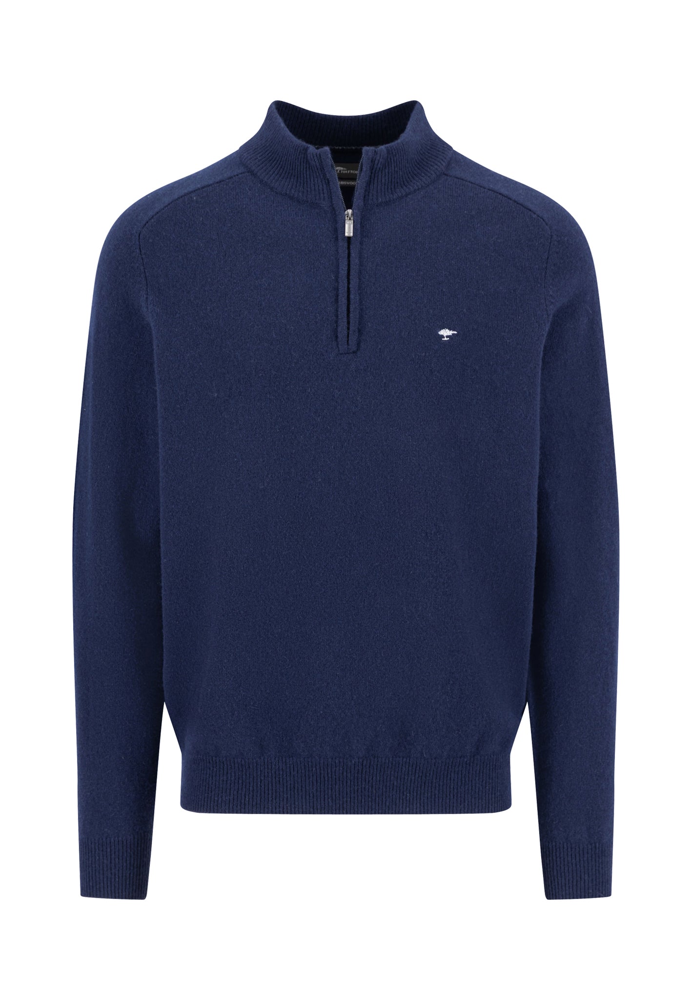 Fynch-Hatton half-zip villaneule navy
