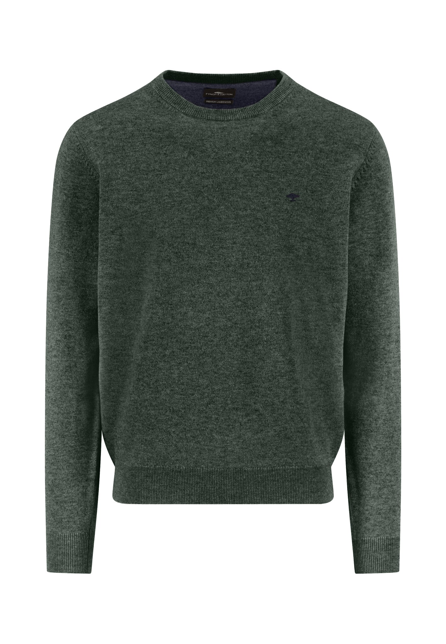 Fynch-Hatton villaneule o-aukolla vihreä lambswool