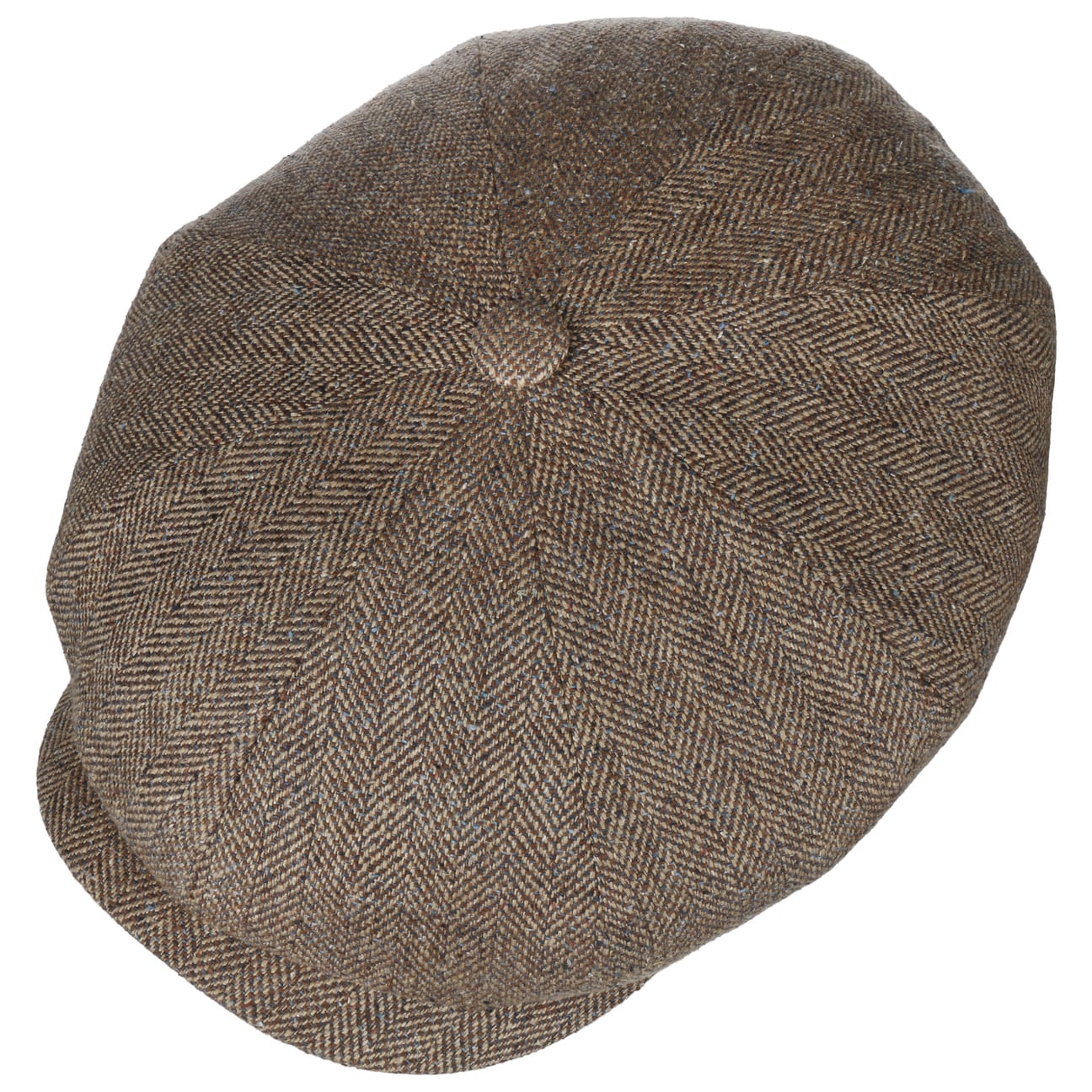 Stetson lippalakki ruskea "Hatteras Silk Flat Cap"