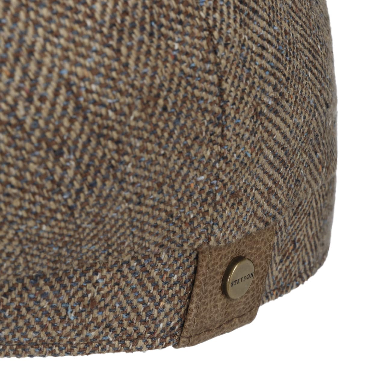Stetson lippalakki ruskea "Hatteras Silk Flat Cap"