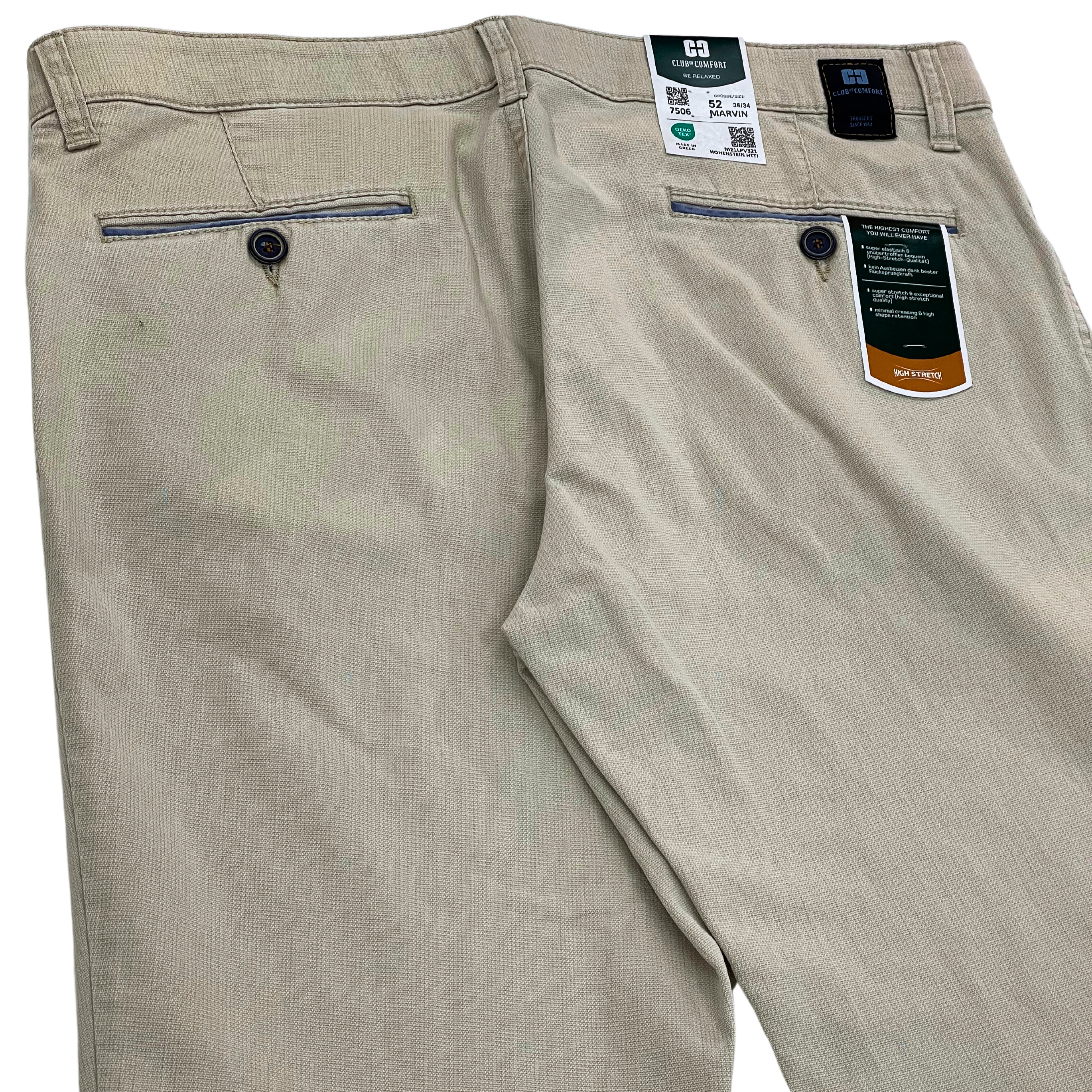 Club Of Comfort puuvillahousut "Marvin 7506"