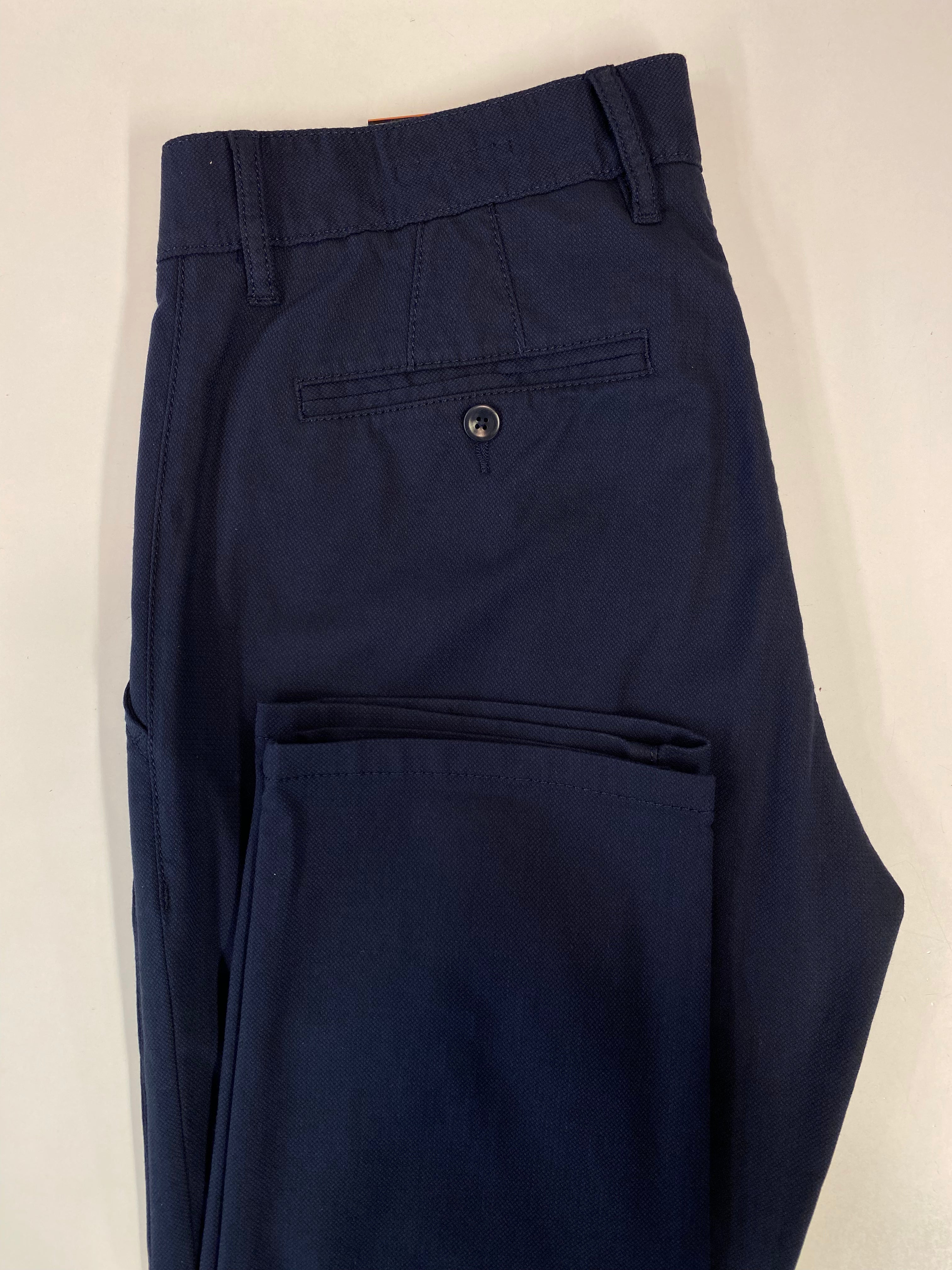 Alberto Regular fit puuvillachino navy "Lou-J"