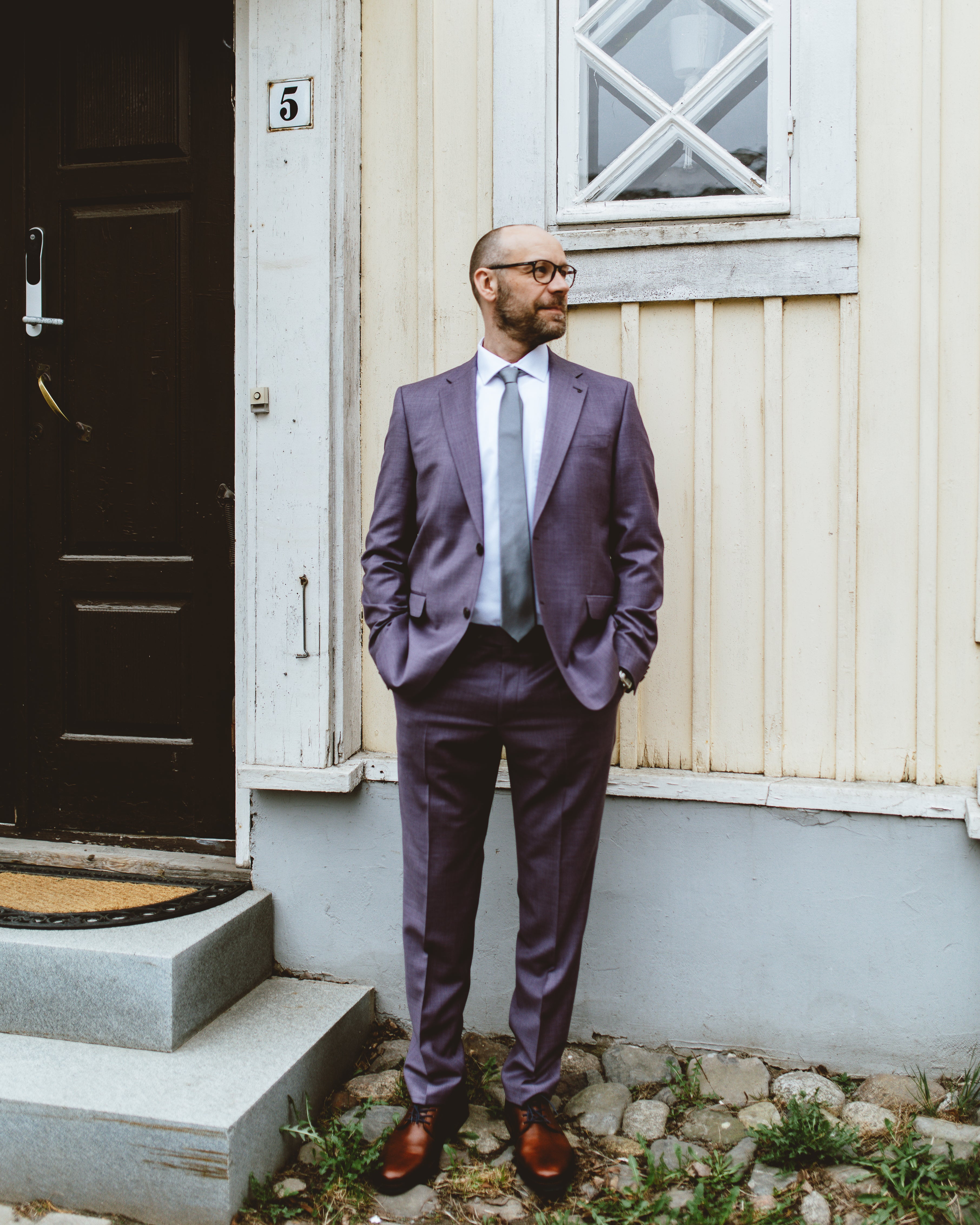 Digel puvuntakki violetti Zignone "Daren-G"