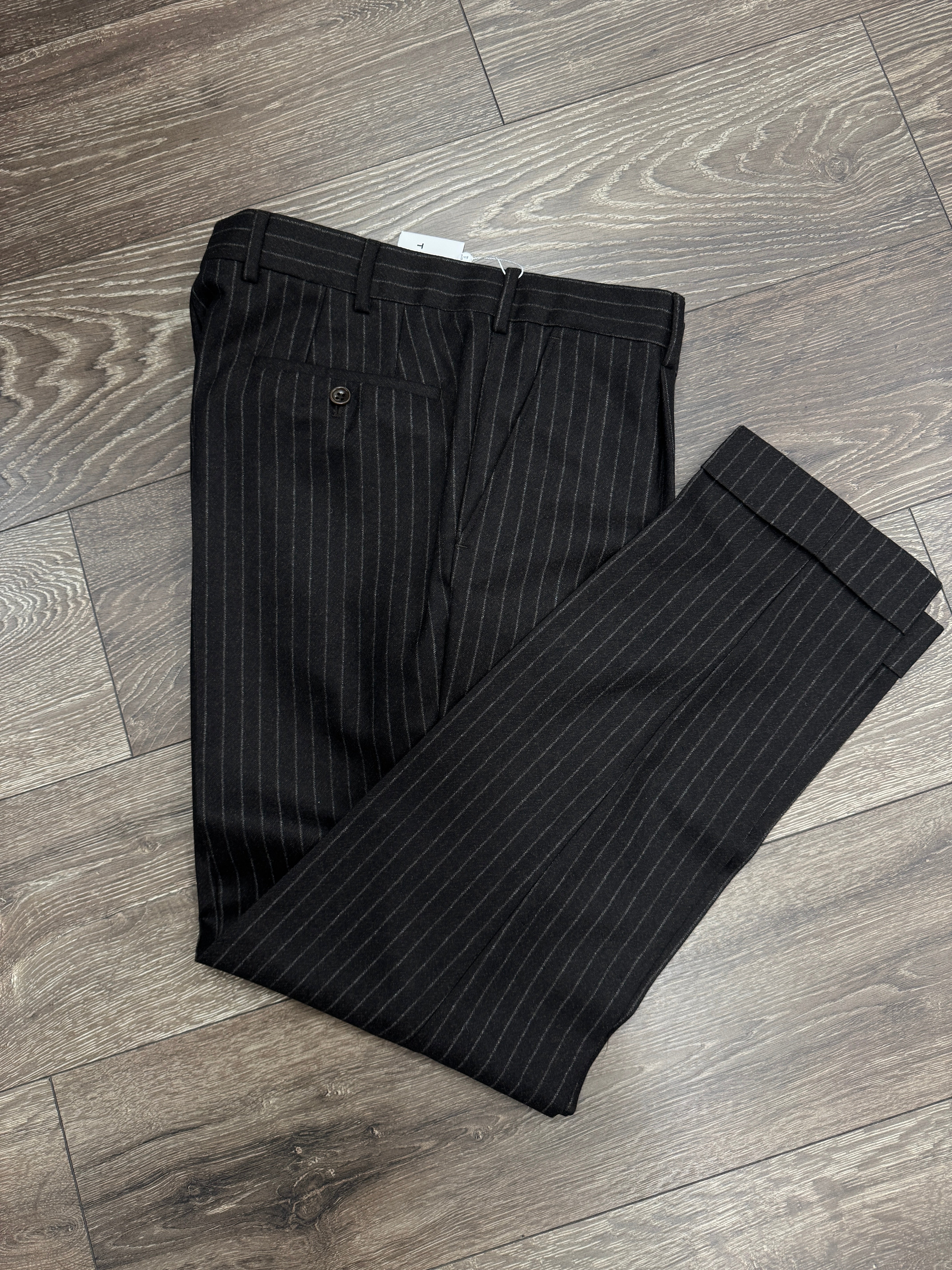 TURO liituraitapuku ruskea Lanificio Campore SHAW+HANKO