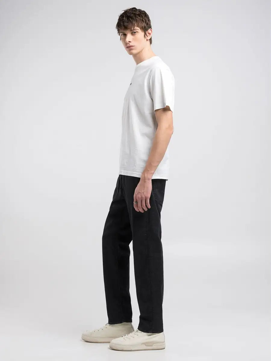 Replay valkoinen crew-neck t-paita