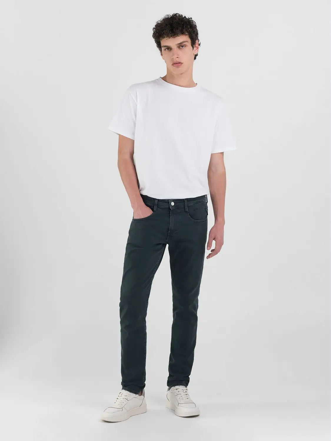 Replay joustofarkku slim fit ocean blue "Anbass"