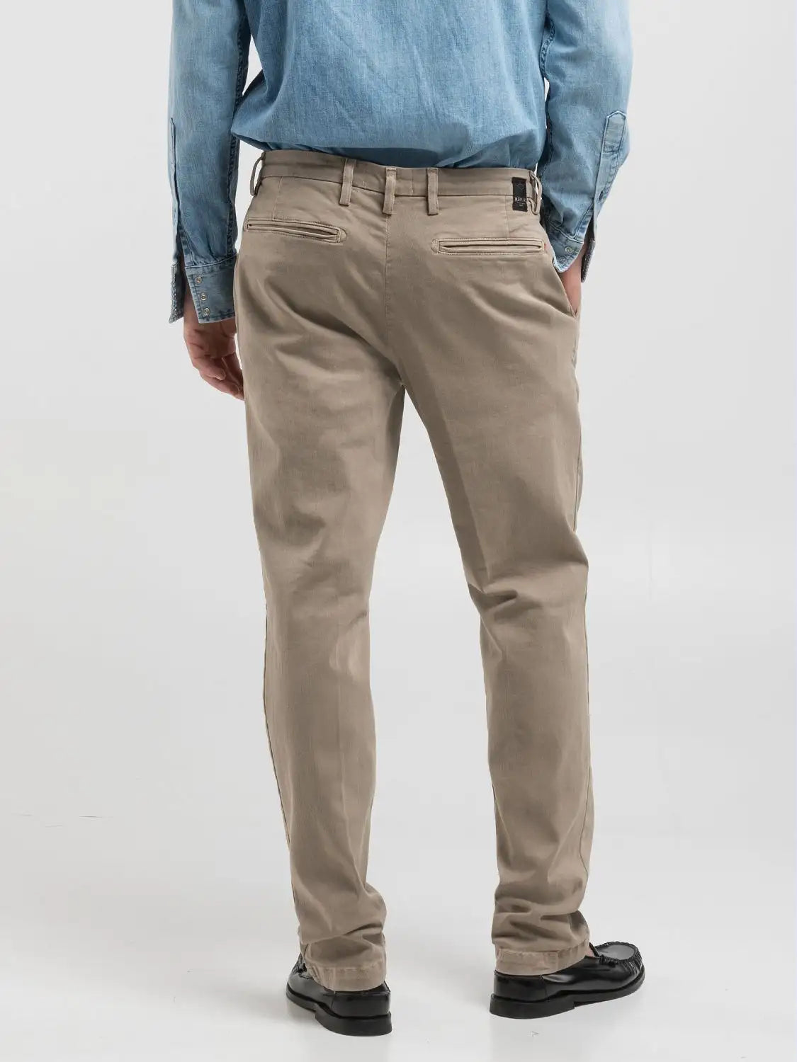 Replay vaaleanruskeat regular-fit chino farkut
