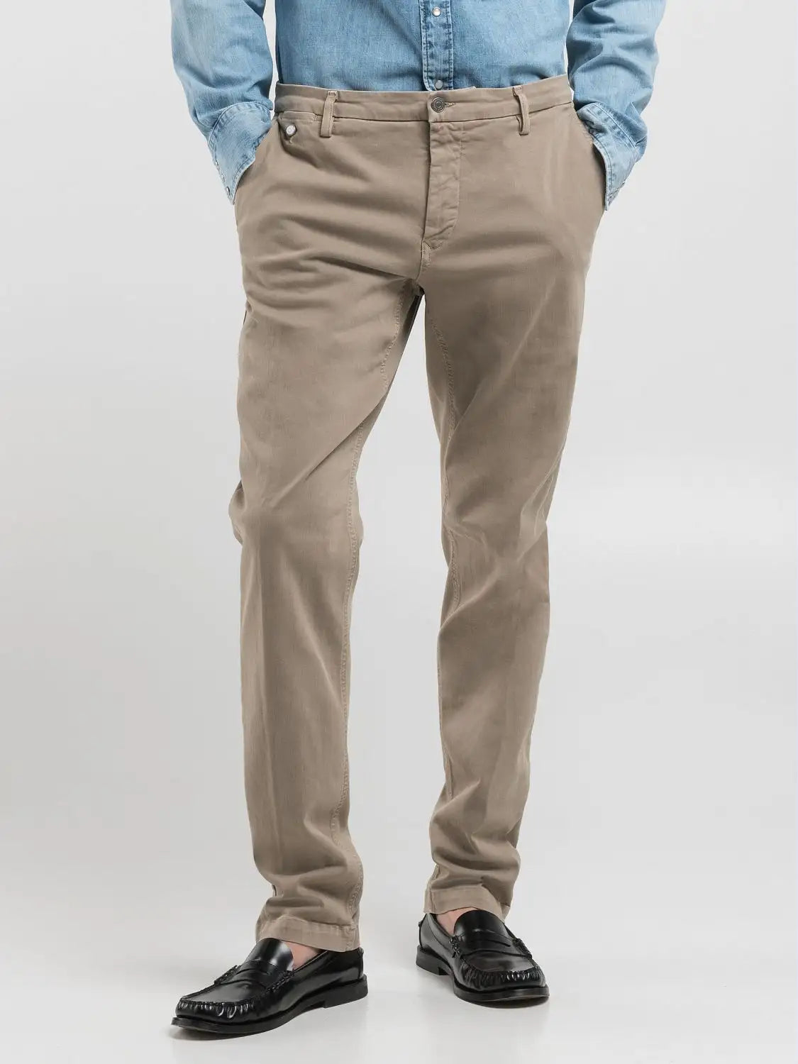 Replay vaaleanruskeat regular-fit chino farkut