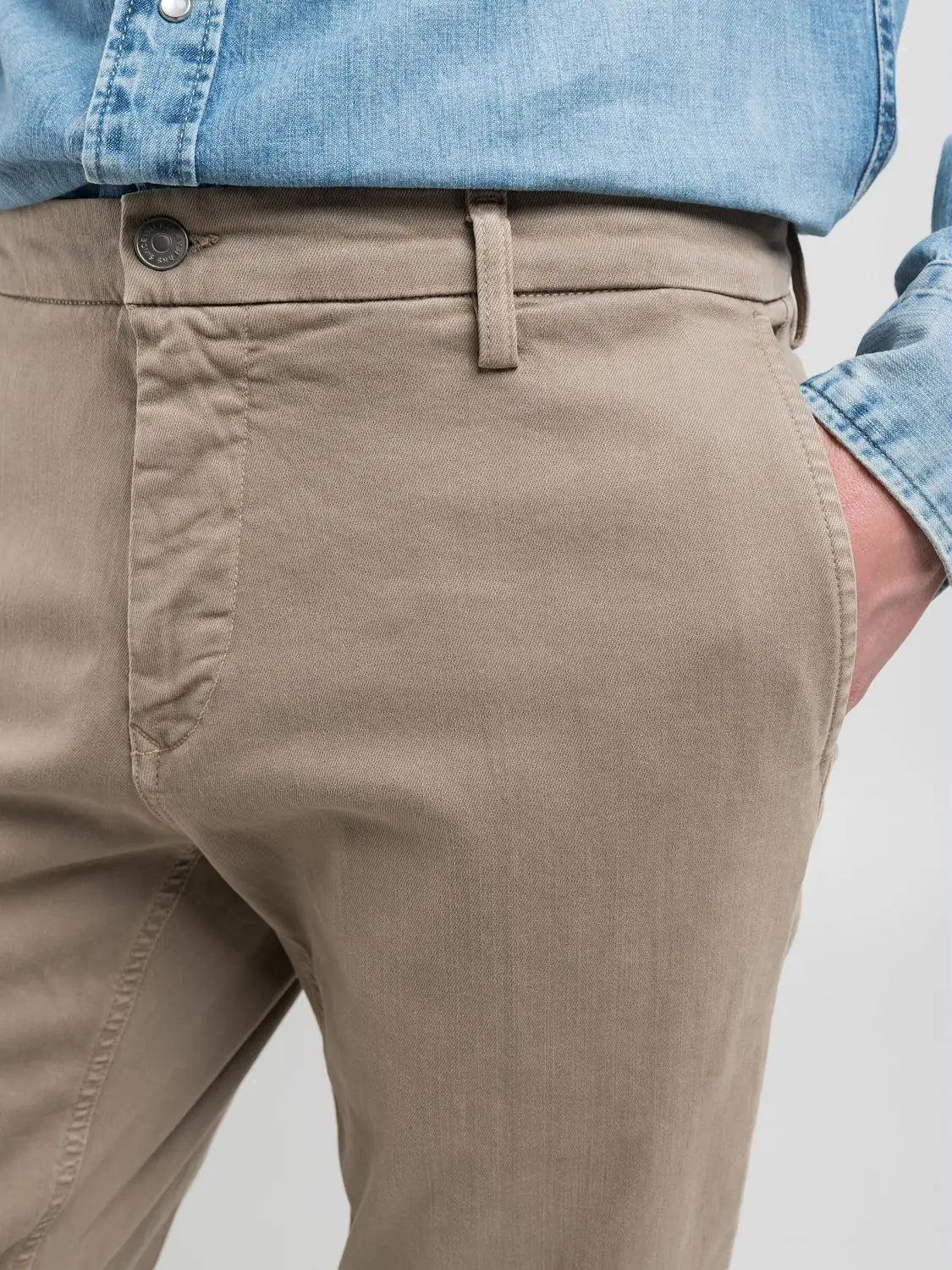 Replay vaaleanruskeat regular-fit chino farkut