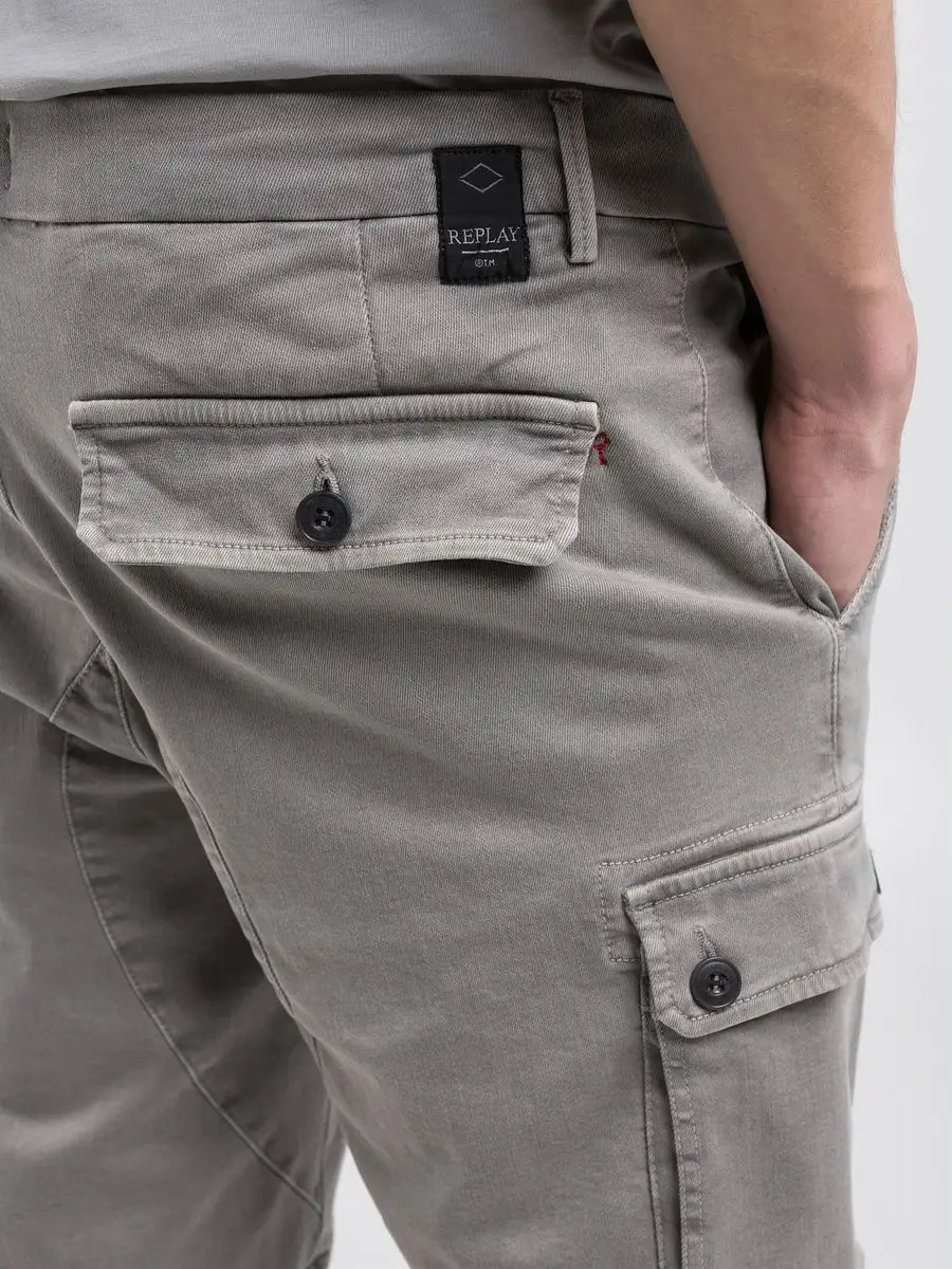 Replay harmaat shortsit "regular-fit"