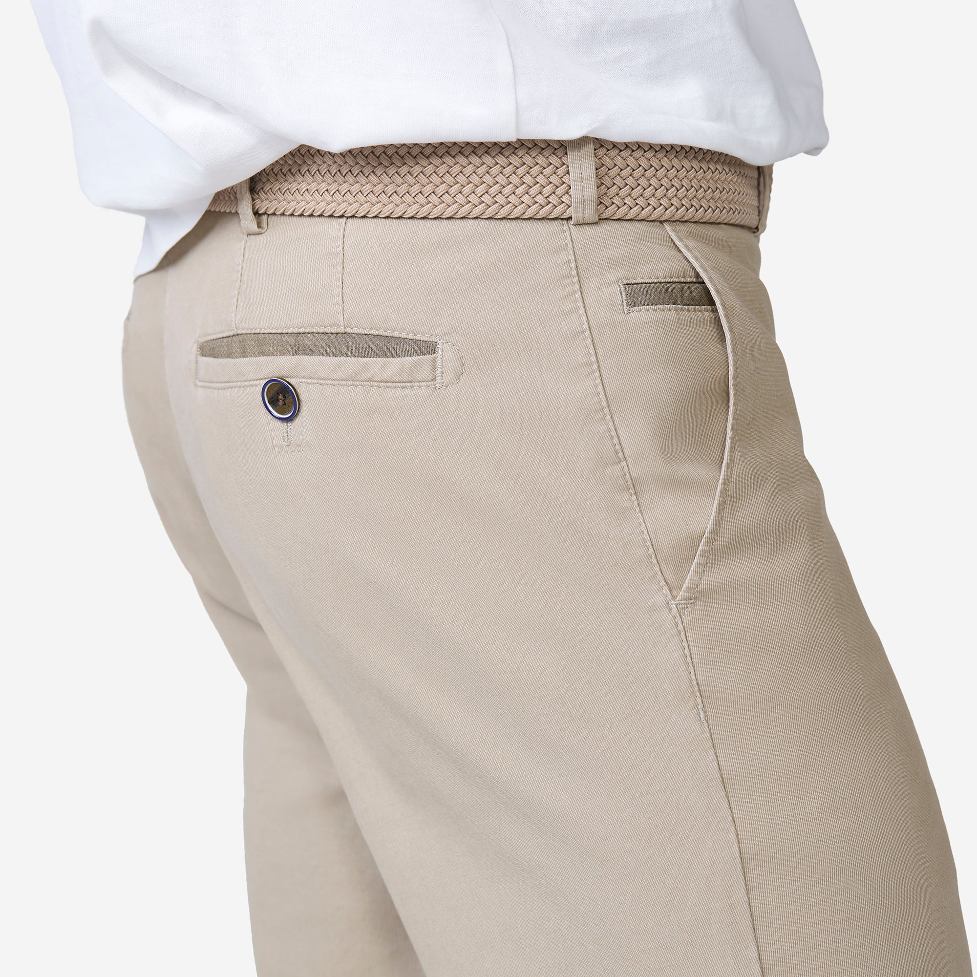 Meyer Roma puuvillahousut beige