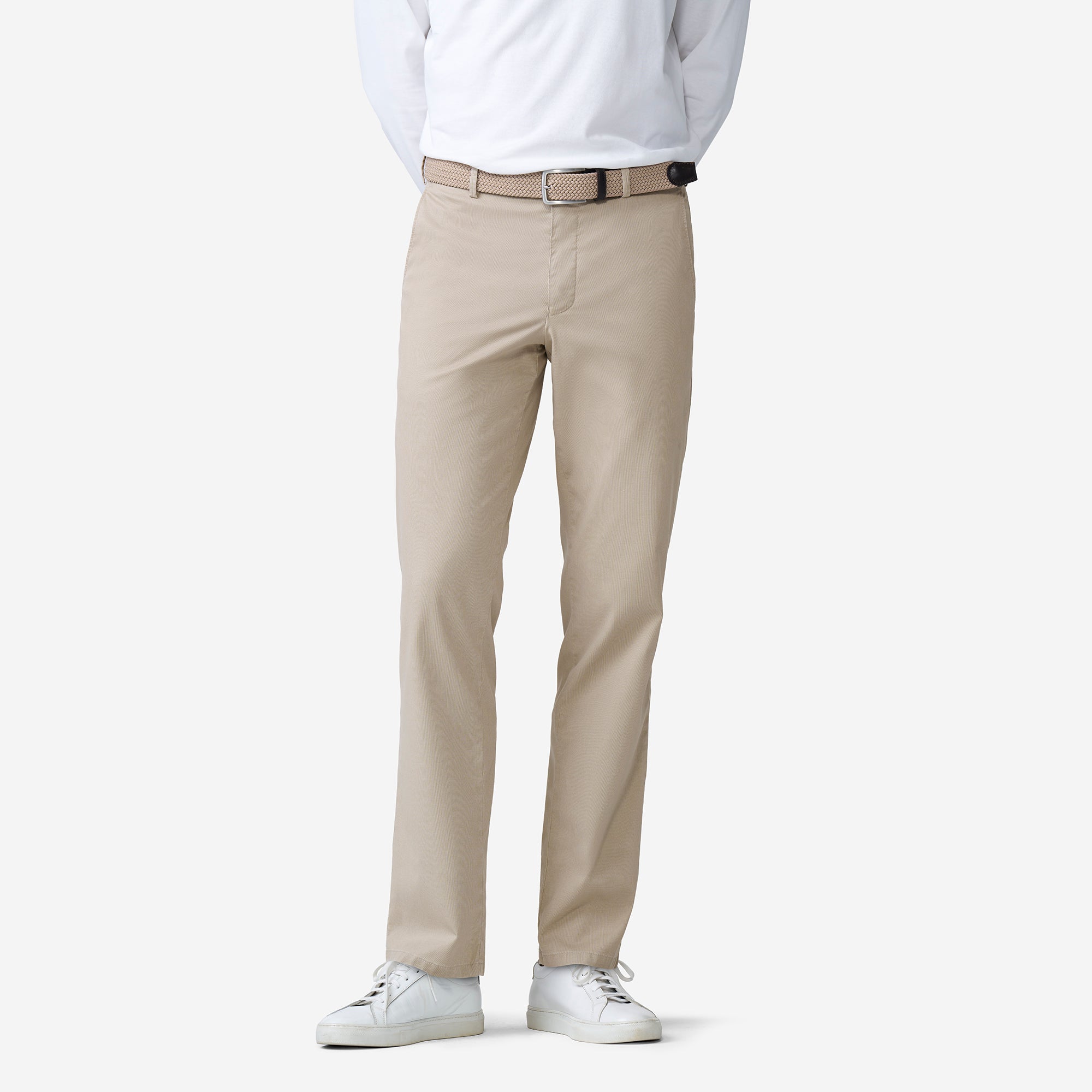 Meyer Roma puuvillahousut beige
