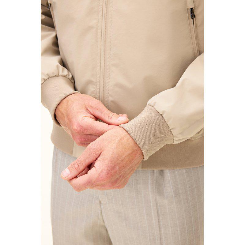 Oscar Jacobson Bomber Jacket beige pusakka