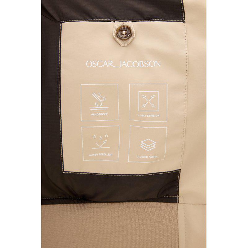 Oscar Jacobson Bomber Jacket beige pusakka