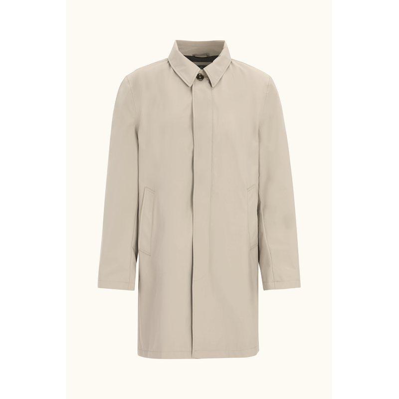 Oscar Jacobson Car Coat popliinitakki beige