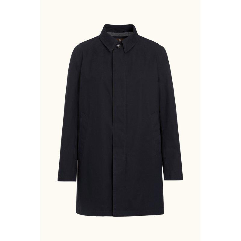 Oscar Jacobson Car Coat popliinitakki navy