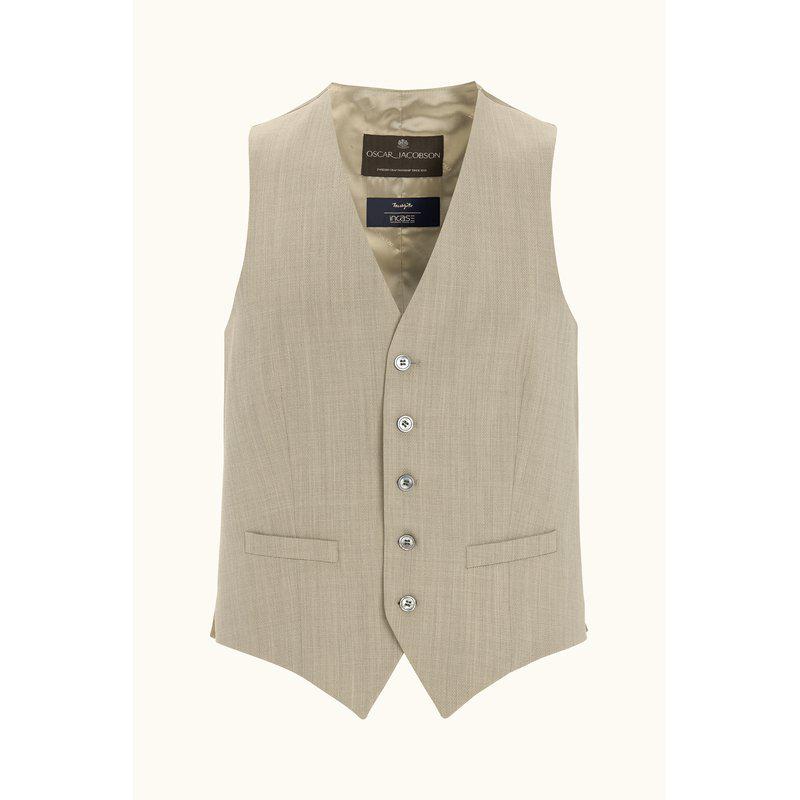Oscar Jacobson Carlo pukuliivi beige