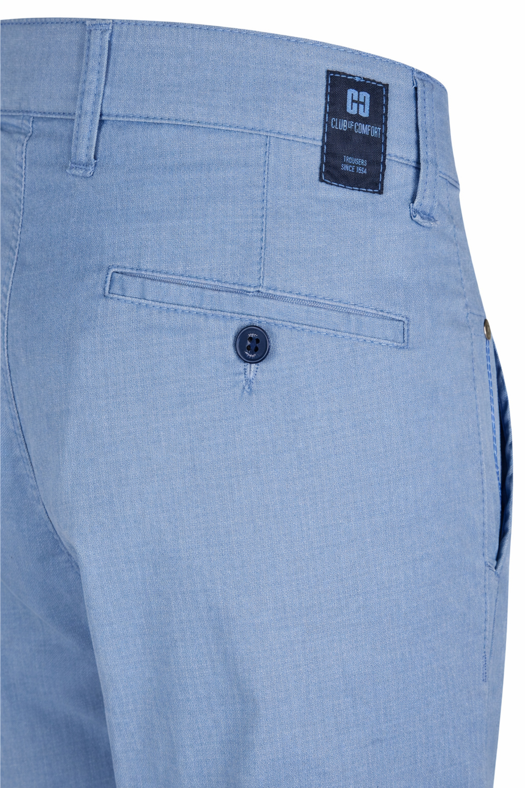 Club of Comfort Garvey regular fit kesähousut sininen coolmax