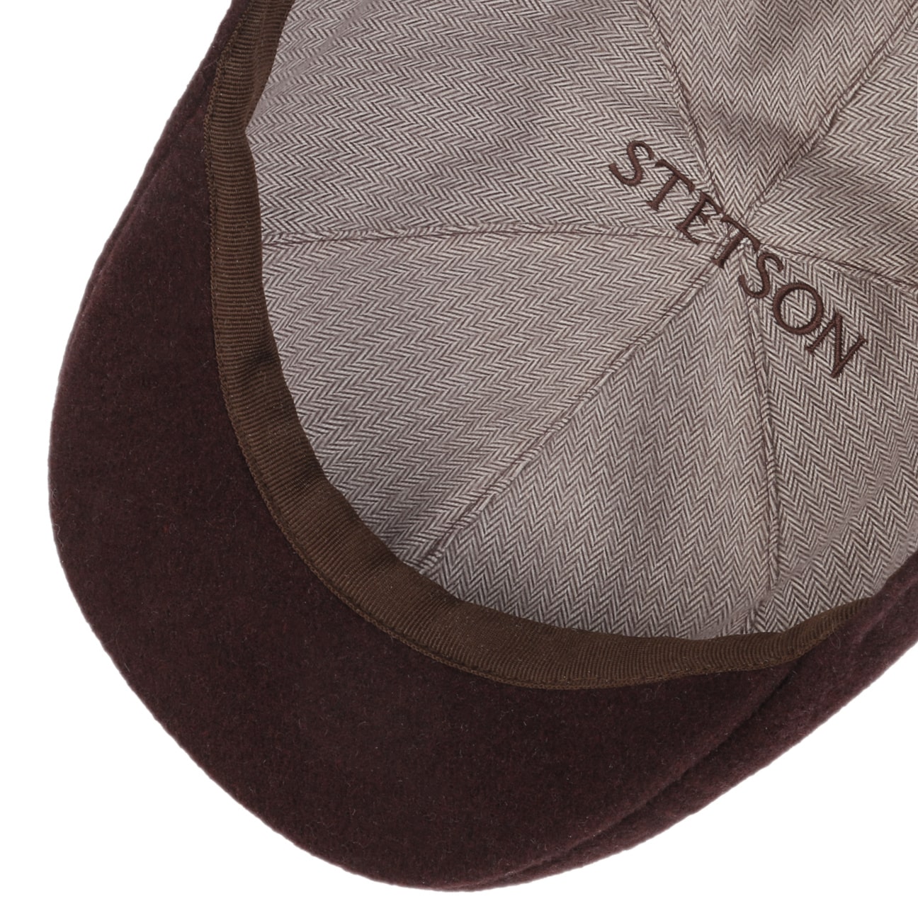 Stetson viininpunainen lakki gatsby