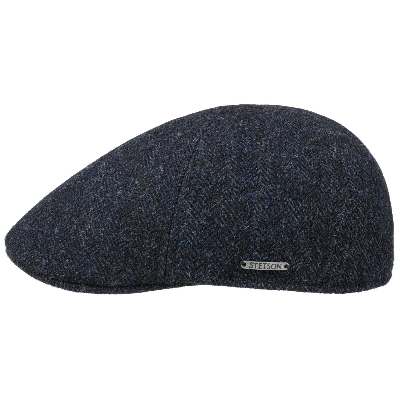 Stetsonin lippalakki tummansininen "Texas Wool Herringbone Cap"