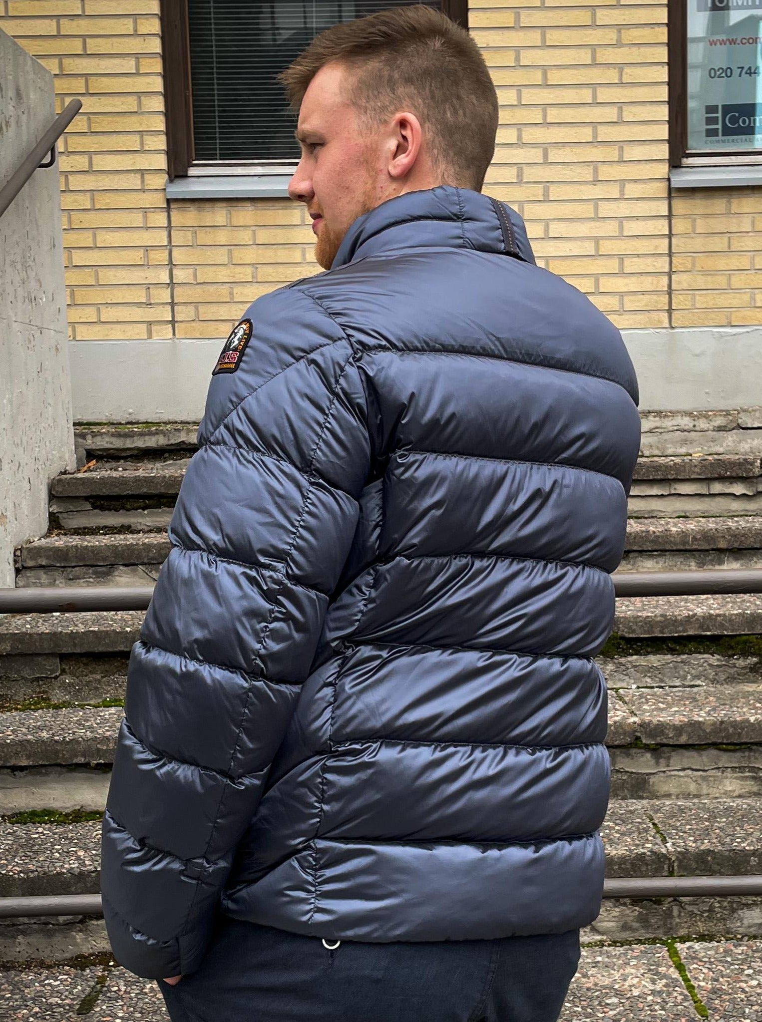 Parajumpers siniharmaa untuvatakki "Dillon"