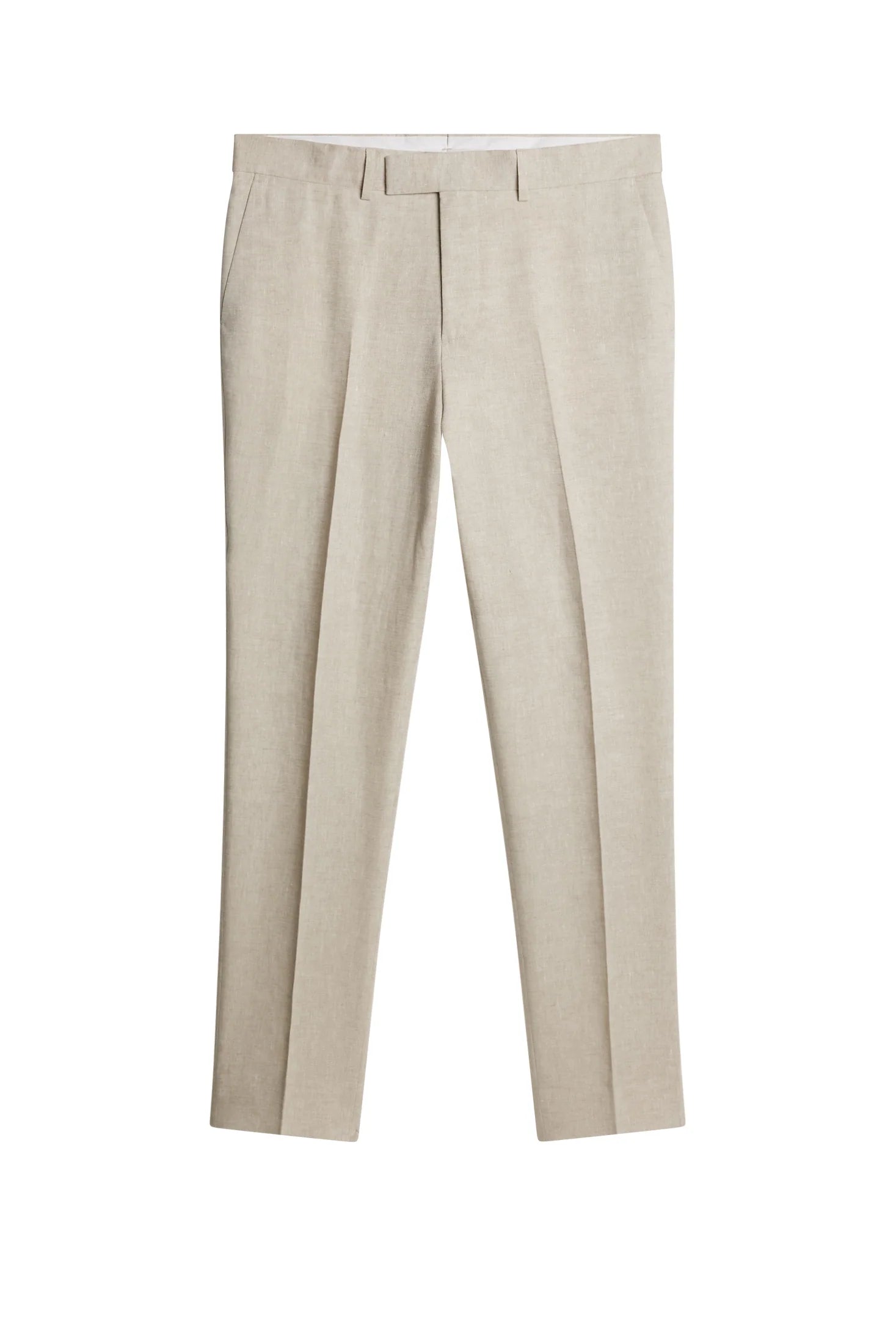 J.Lindeberg pellava puvun housut beige "Grant Super Linen Pants"