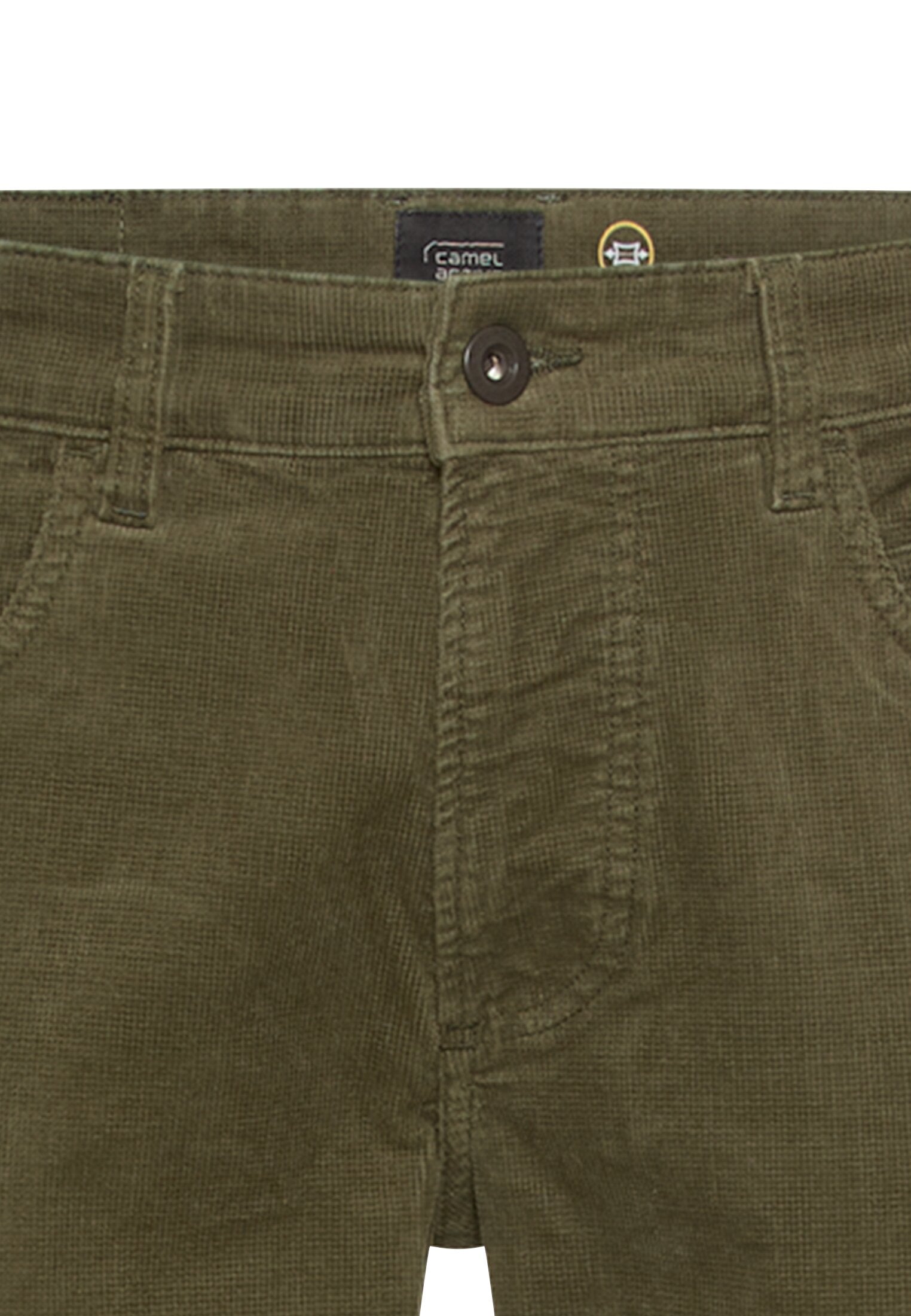 Camel Active samettihousut vihreä regular fit houston