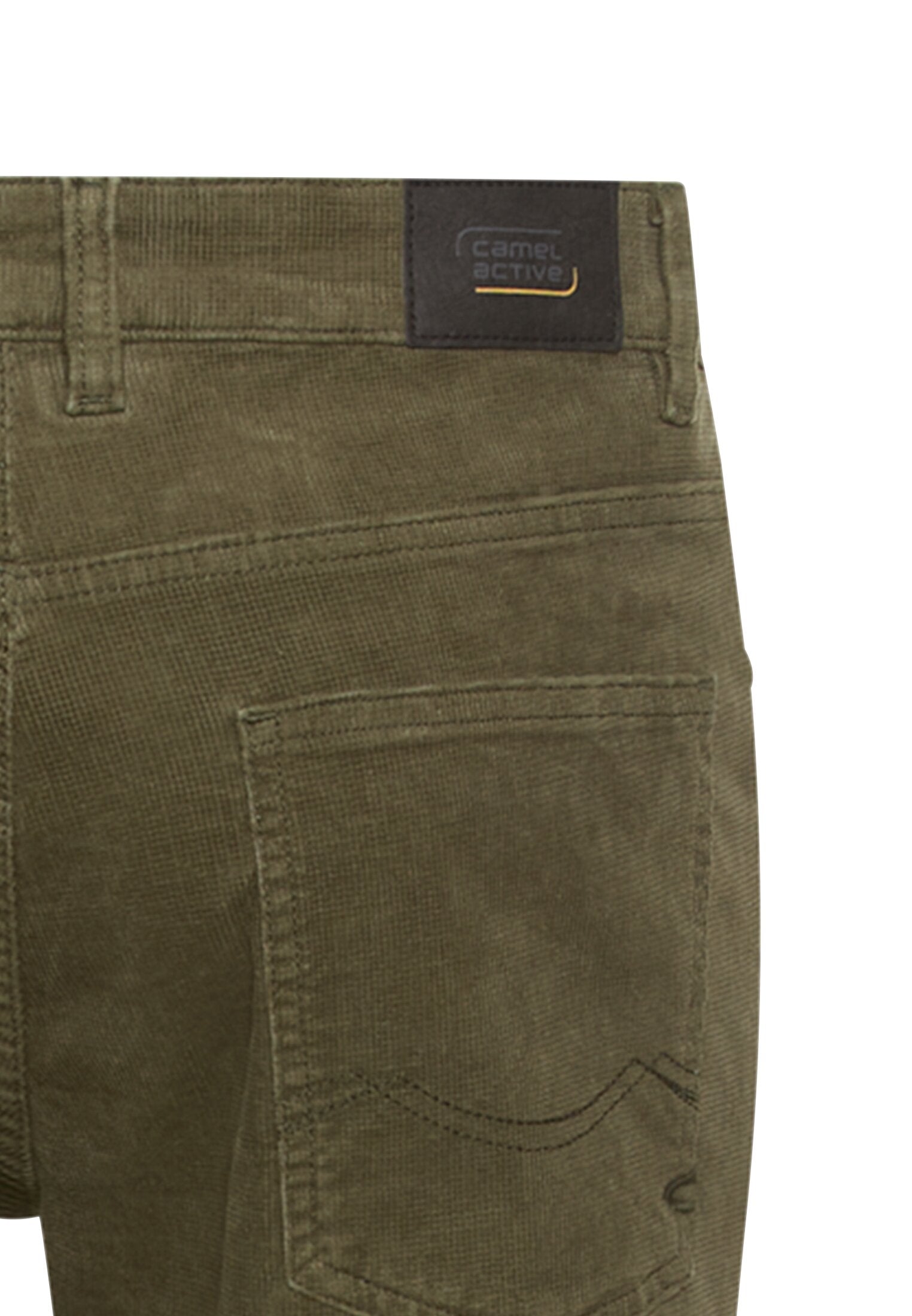 Camel Active samettihousut vihreä regular fit houston