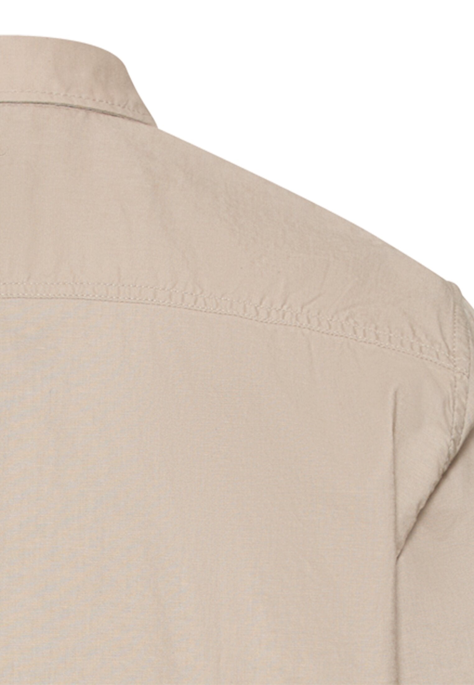 Camel Active lyhythihainen kauluspaita beige pellava