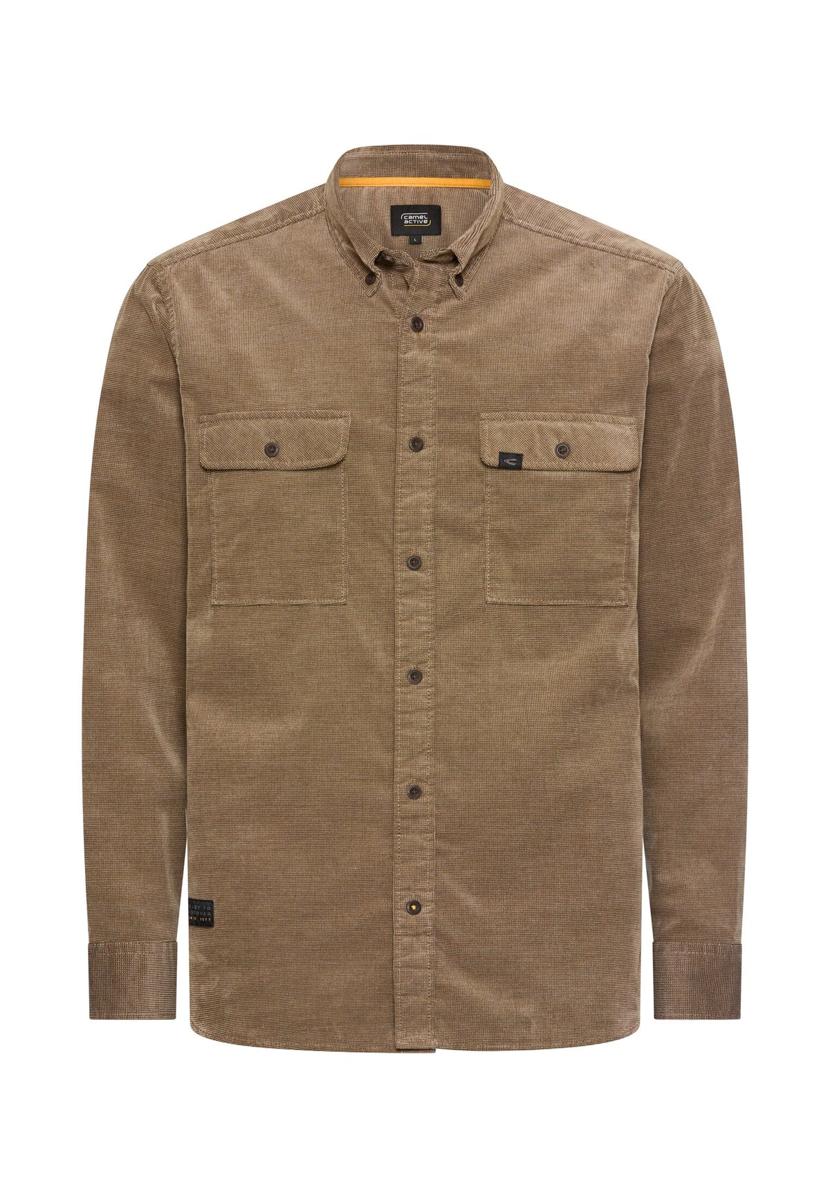 Camel Active samettipaita tumma khaki