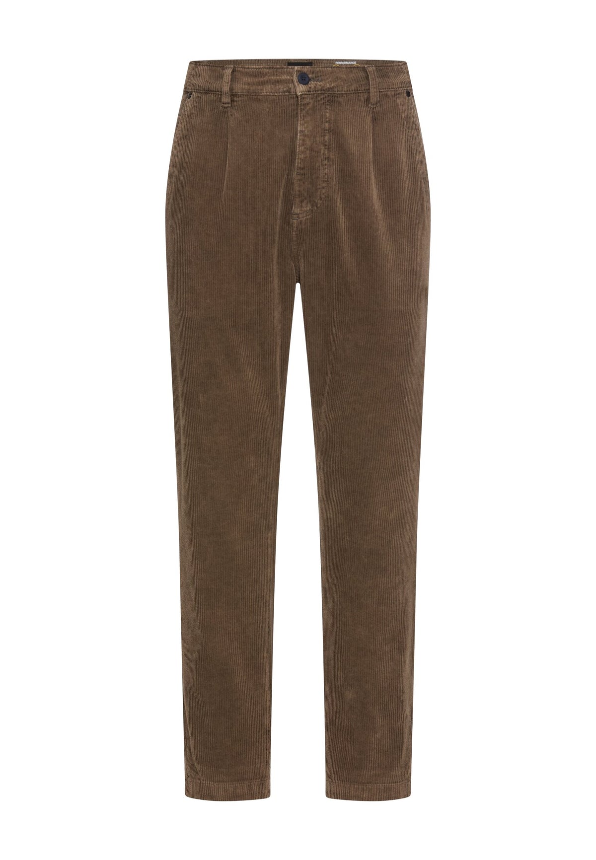 Camel Active tapered fit samettihousut ruskea