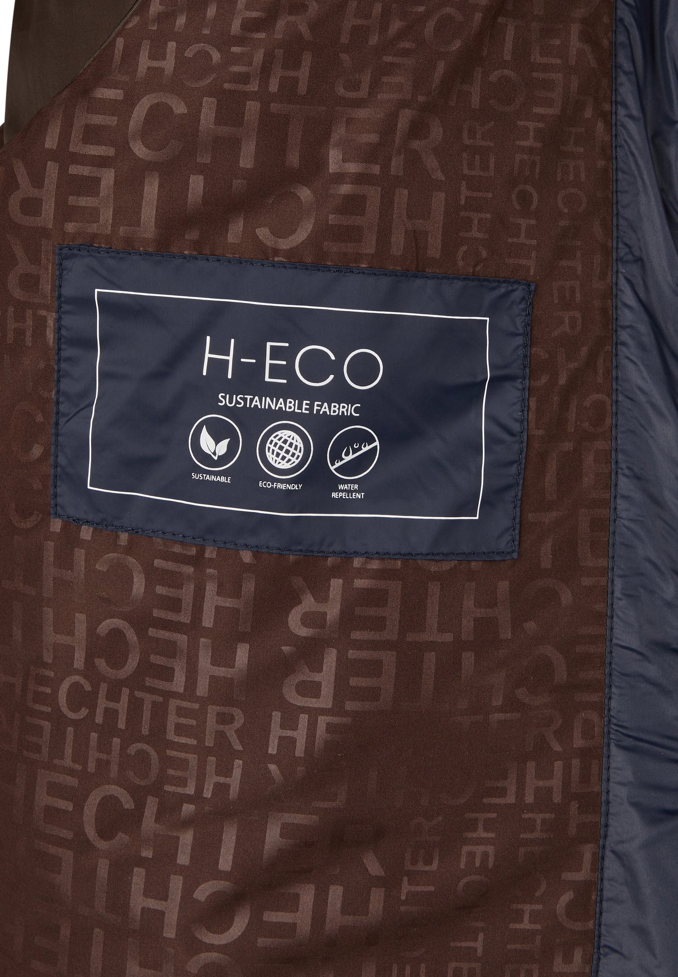 Hechter Paris tummansininen tikkitakki