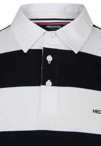 Hechter Paris pitkäihihainen pikeepaita raidallinen "Polo Jersey"