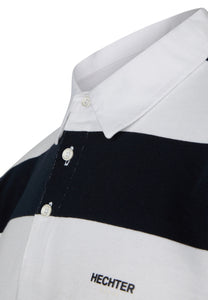 Hechter Paris pitkäihihainen pikeepaita raidallinen "Polo Jersey"