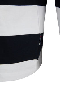 Hechter Paris pitkäihihainen pikeepaita raidallinen "Polo Jersey"