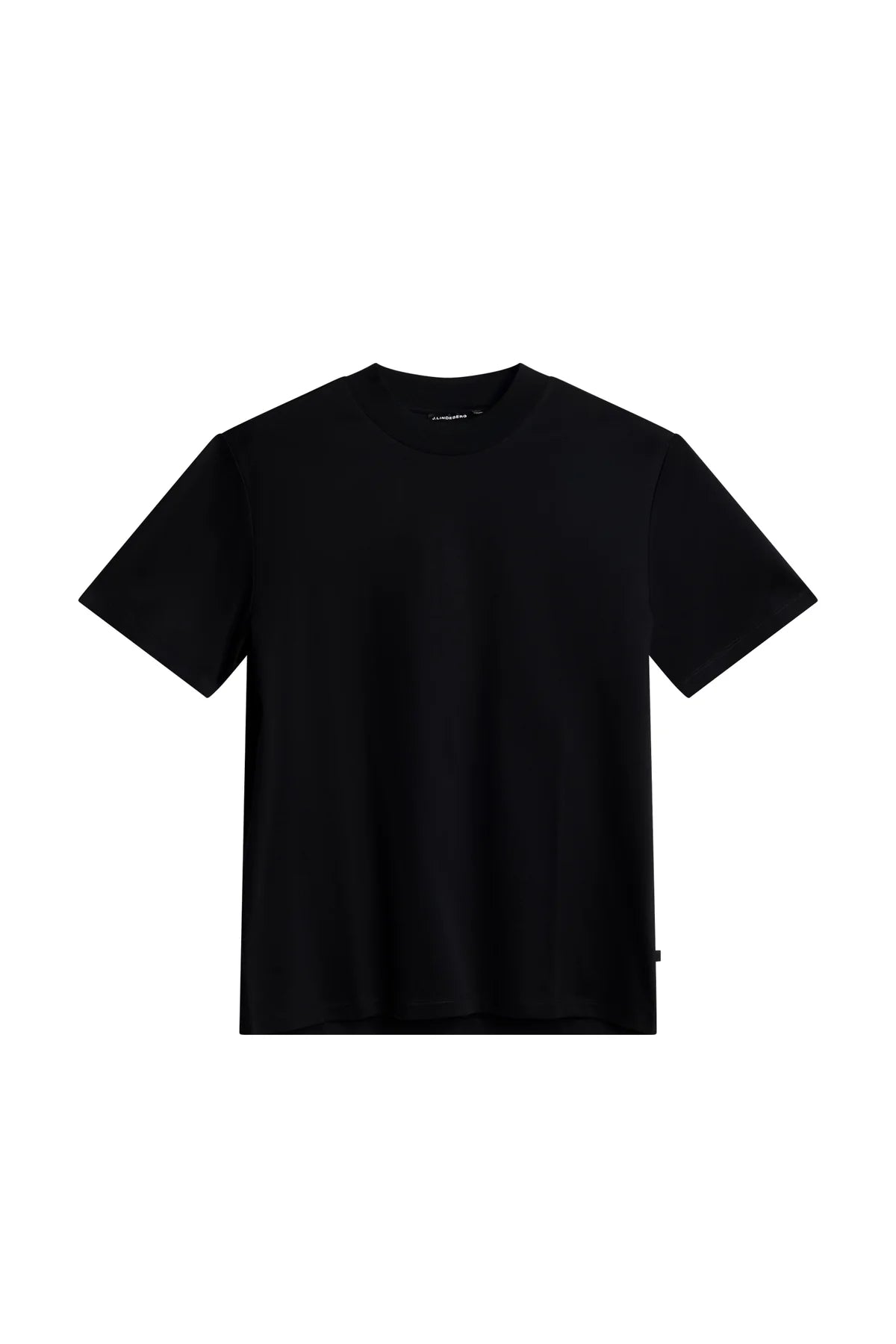 J.Lindeberg musta t-paita Ace Mock Neck