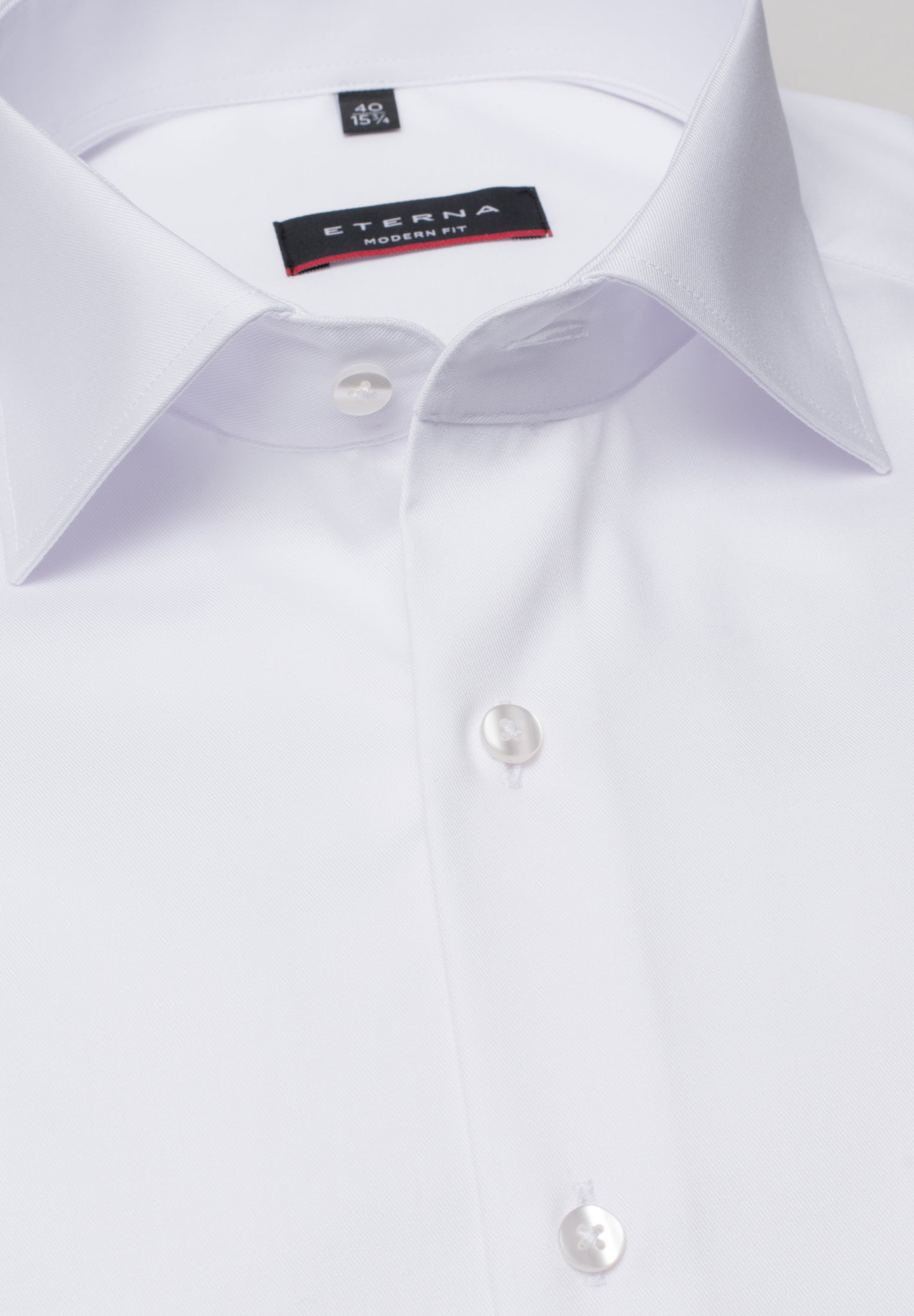 Eterna valkoinen kauluspaita "Modern fit cover shirt 8817"