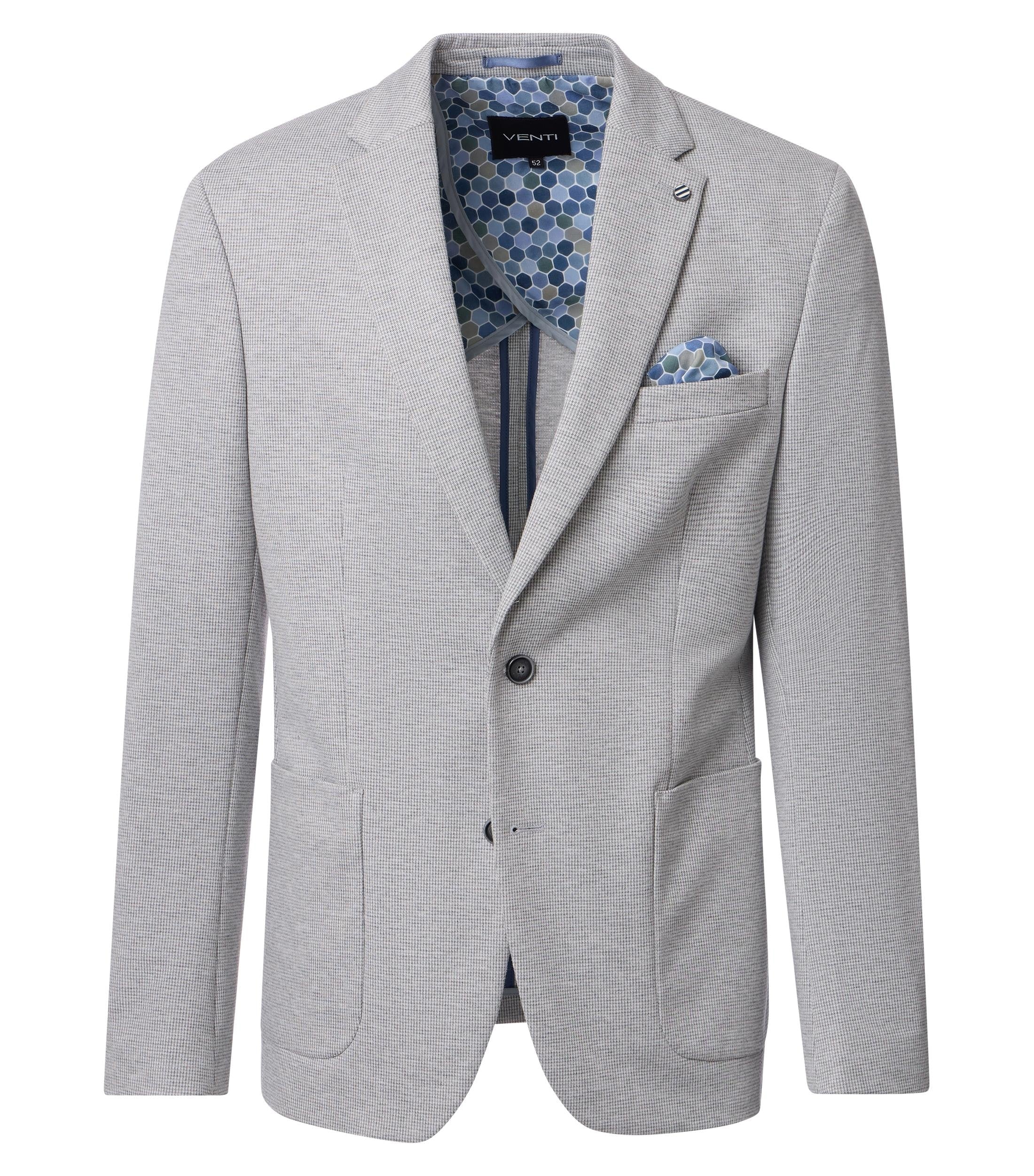 Venti vaaleanharmaa jerseybleiseri