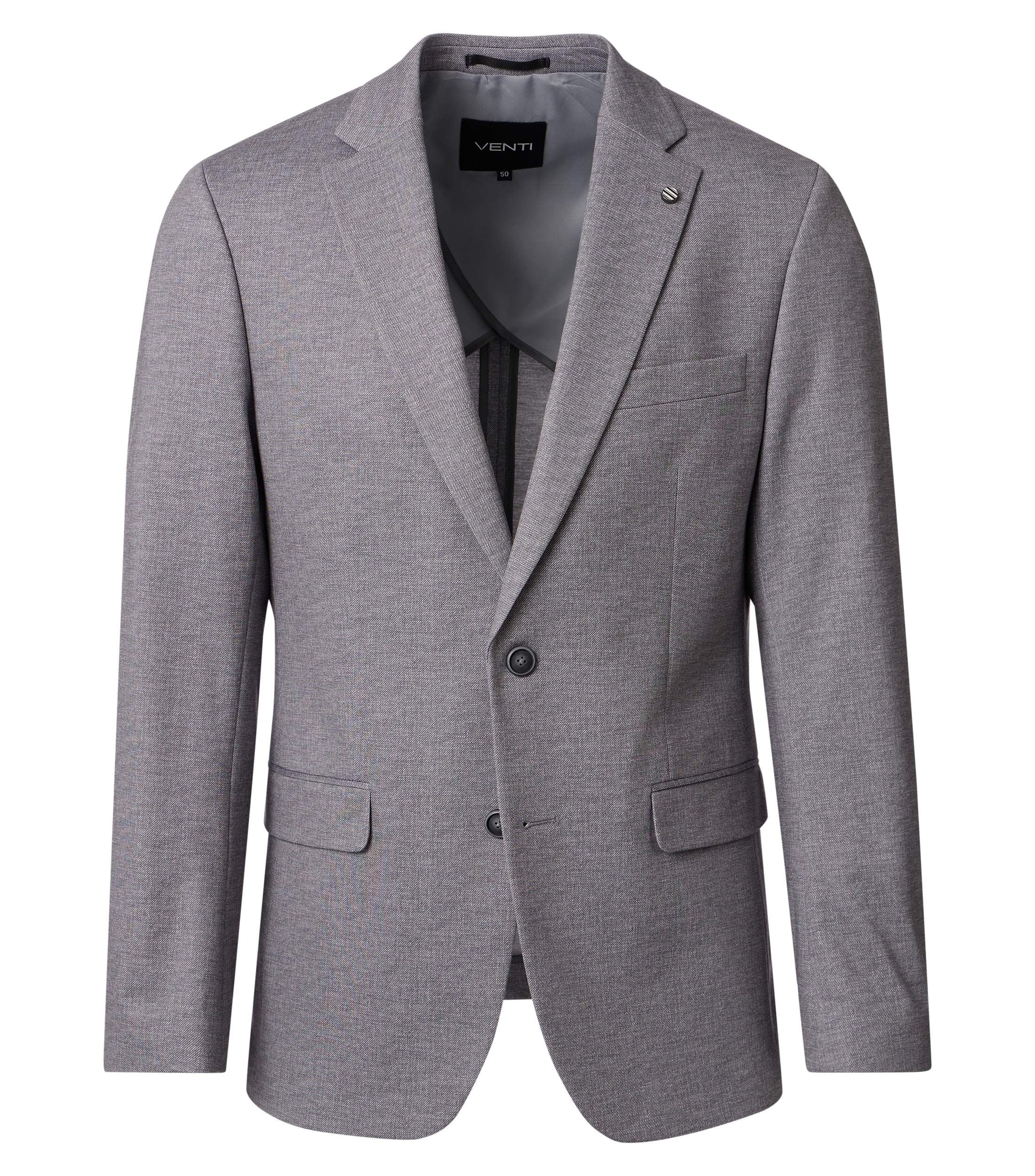 Venti harmaa jerseybleiseri