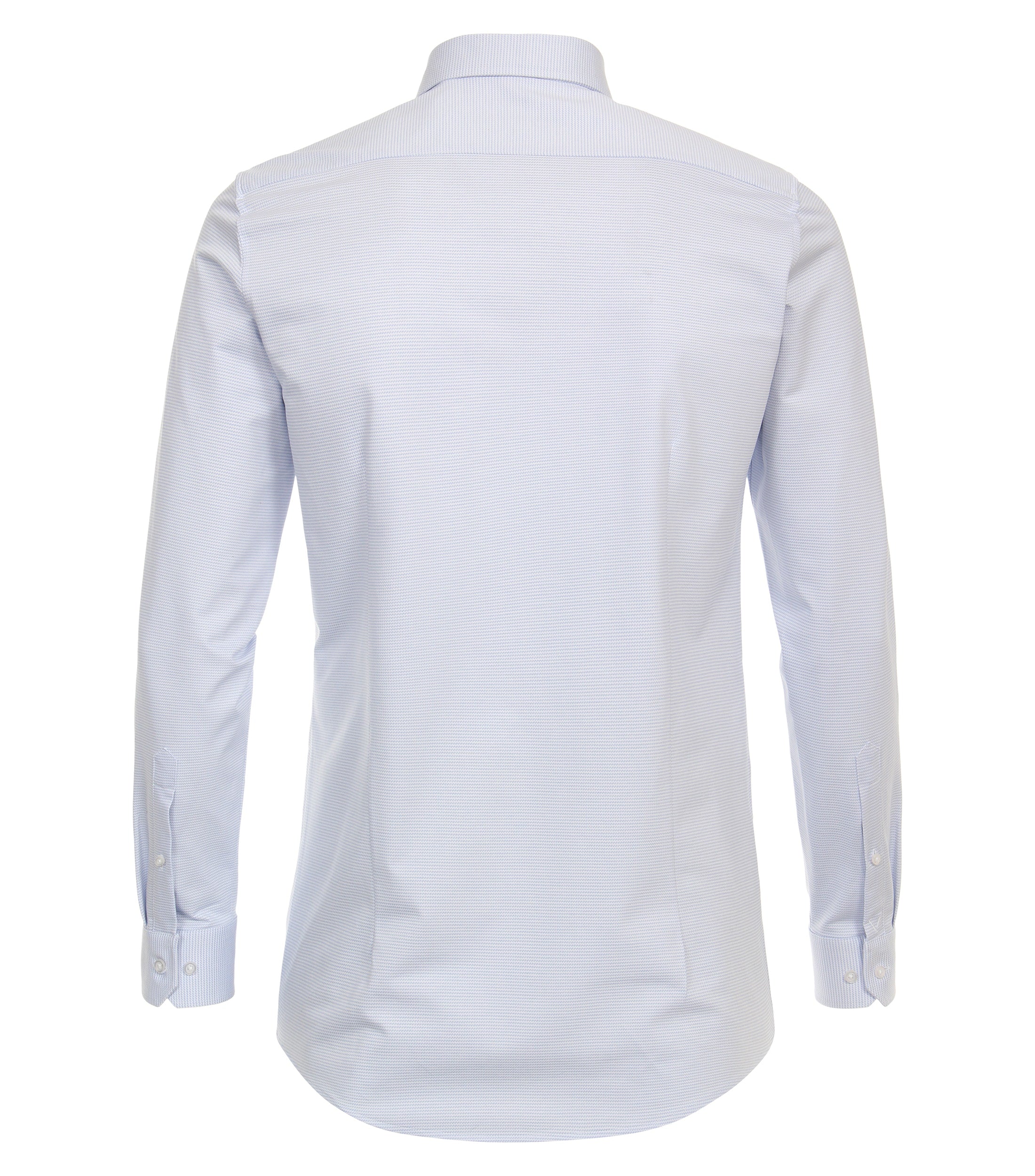Venti joustokauluspaita sininen body fit "JerseyFlex"