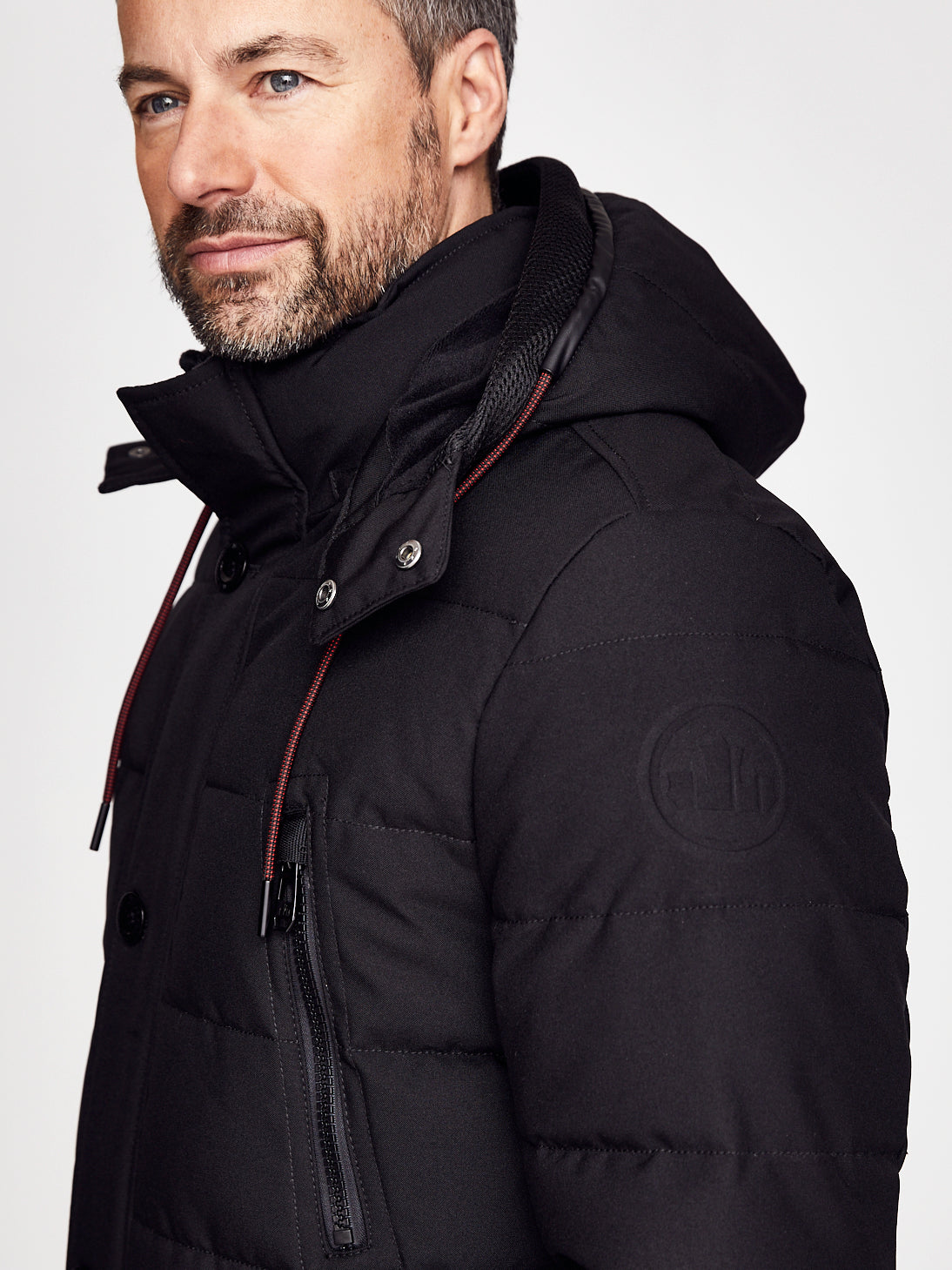 New Canadian toppatakki tummansininen "Thinsulate Quilted Parka"