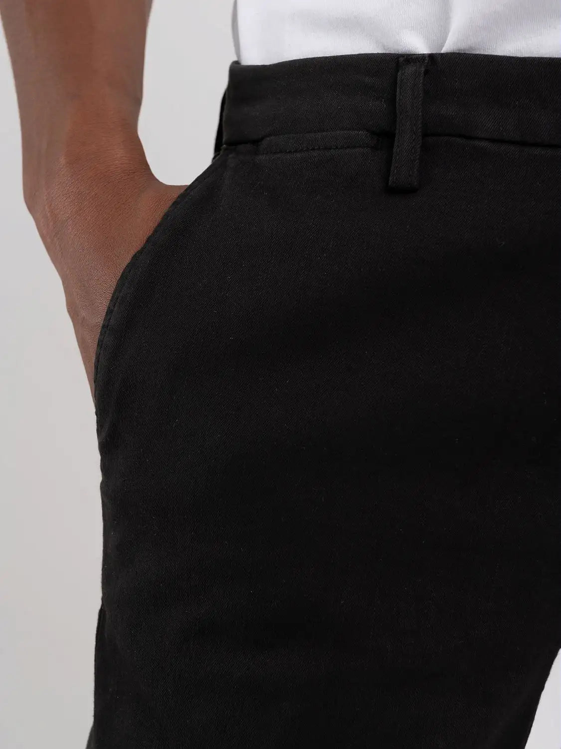 Replay Zeumar Hyperflex Slim fit chinot musta