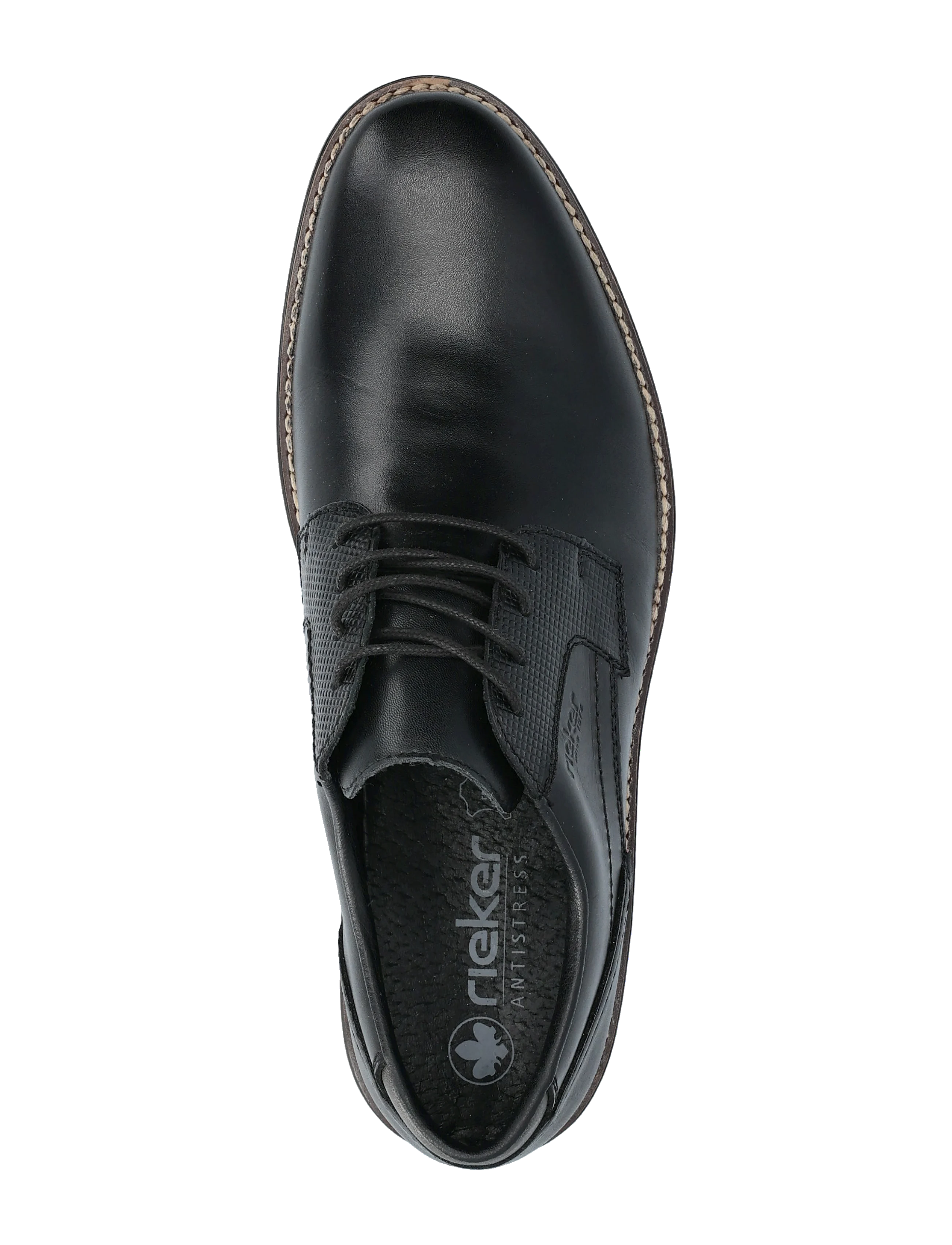 Rieker mustat nahkakengät