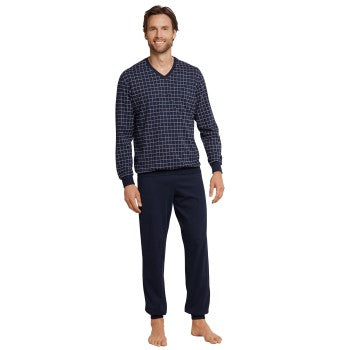 Schiesser pitkä pyjama 3XL-6XL