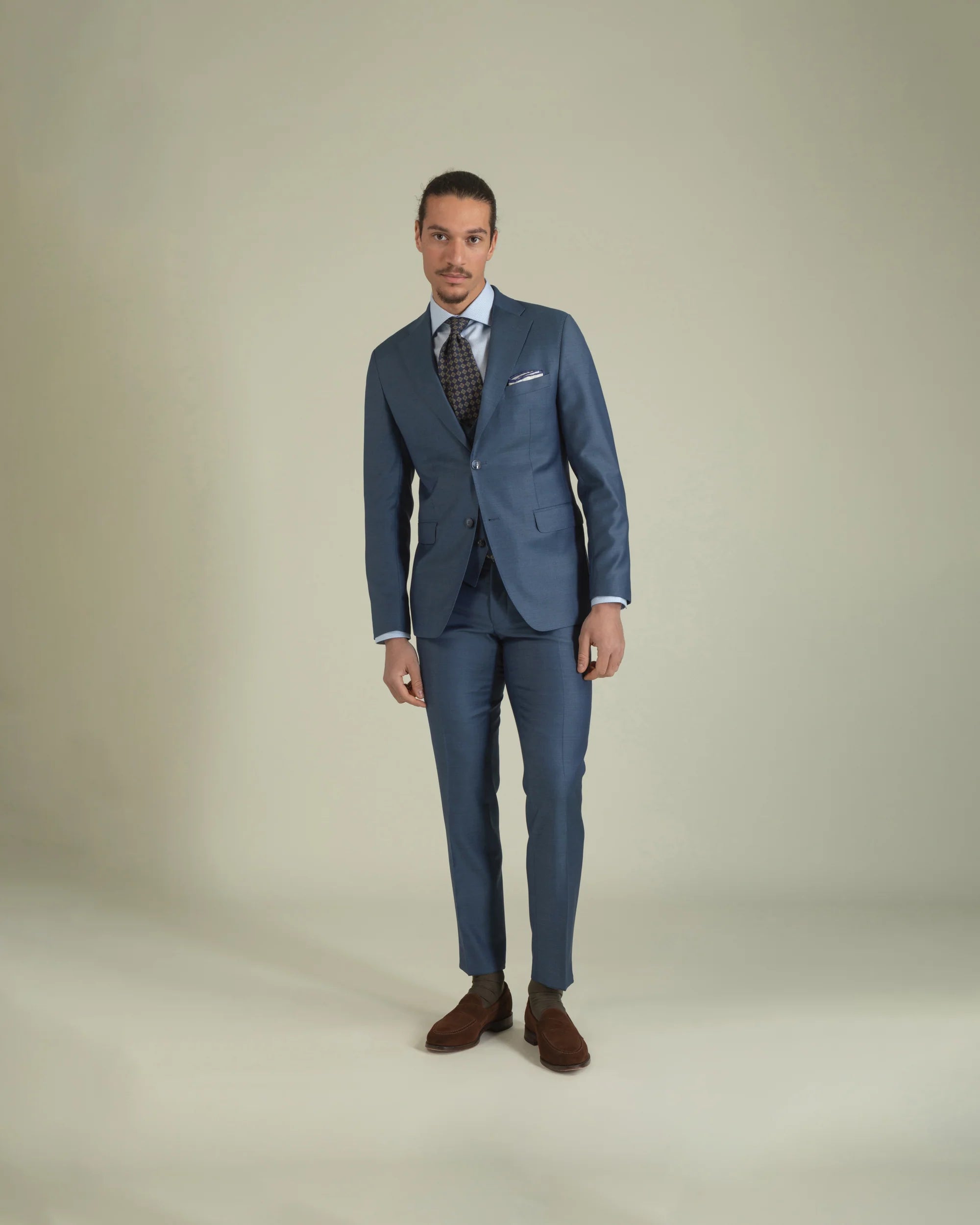 TURO villapuku, sininen Vitale Barberis "MADRID+DENVER 7350/66"