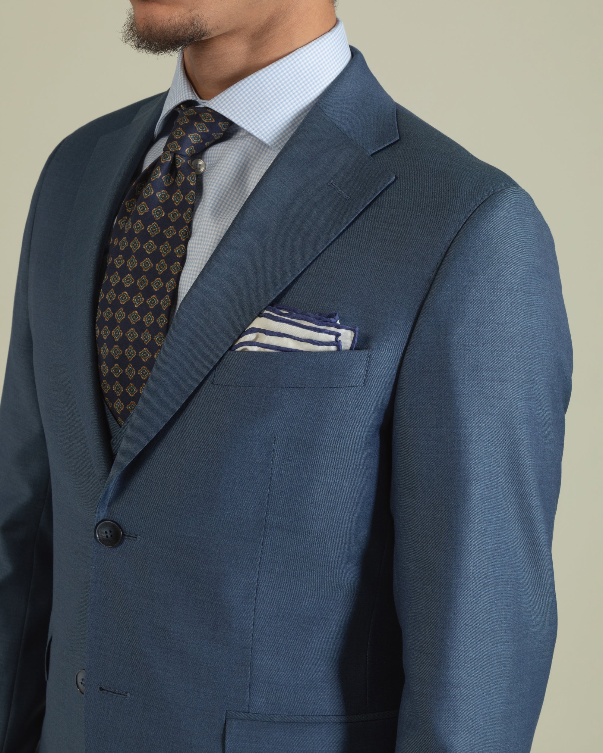 TURO villapuku, sininen Vitale Barberis "MADRID+DENVER 7350/66"